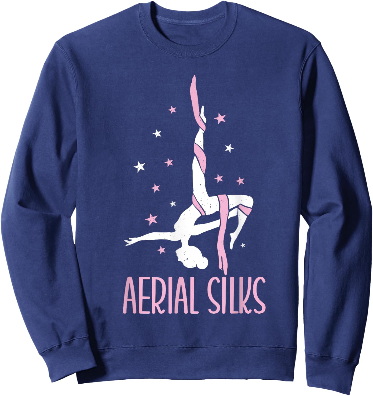 Aerialist Vertical Acrobatics Yoga Circus Artist Aerial Silks Sweatshirt - Sweatshirt | Navy