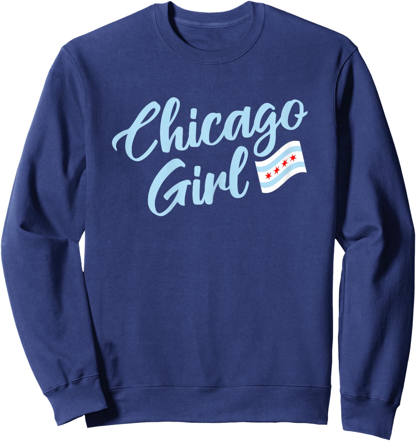 Chicago Girl Sweatshirt - Sweatshirt | Navy
