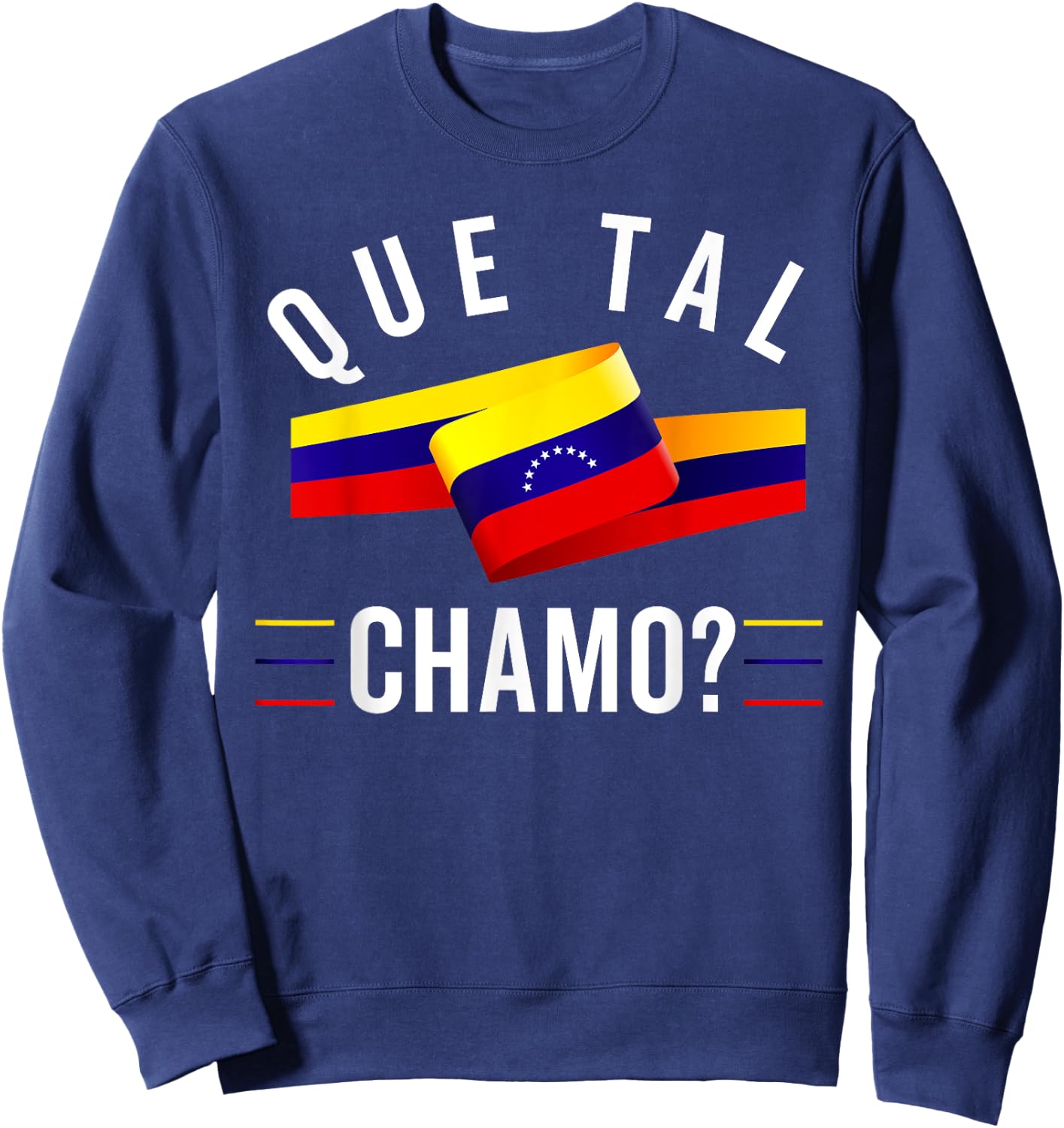 Venezuela Flag Pride Bandera Venezolana Camiseta Roots Sweatshirt - Sweatshirt | Navy