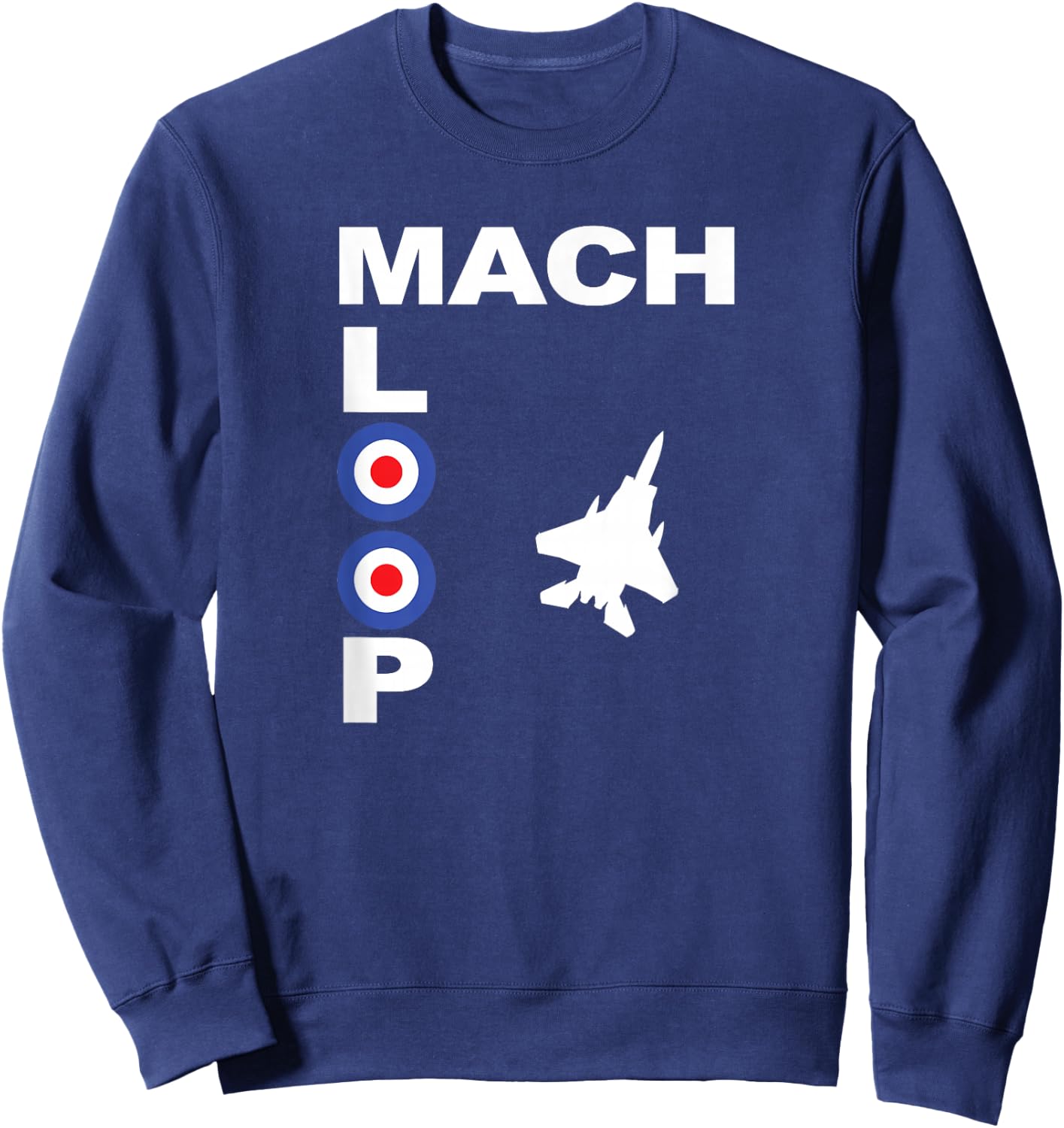F-15 Eagle Mach Loop Roundel Sweatshirt - Sweatshirt | Navy