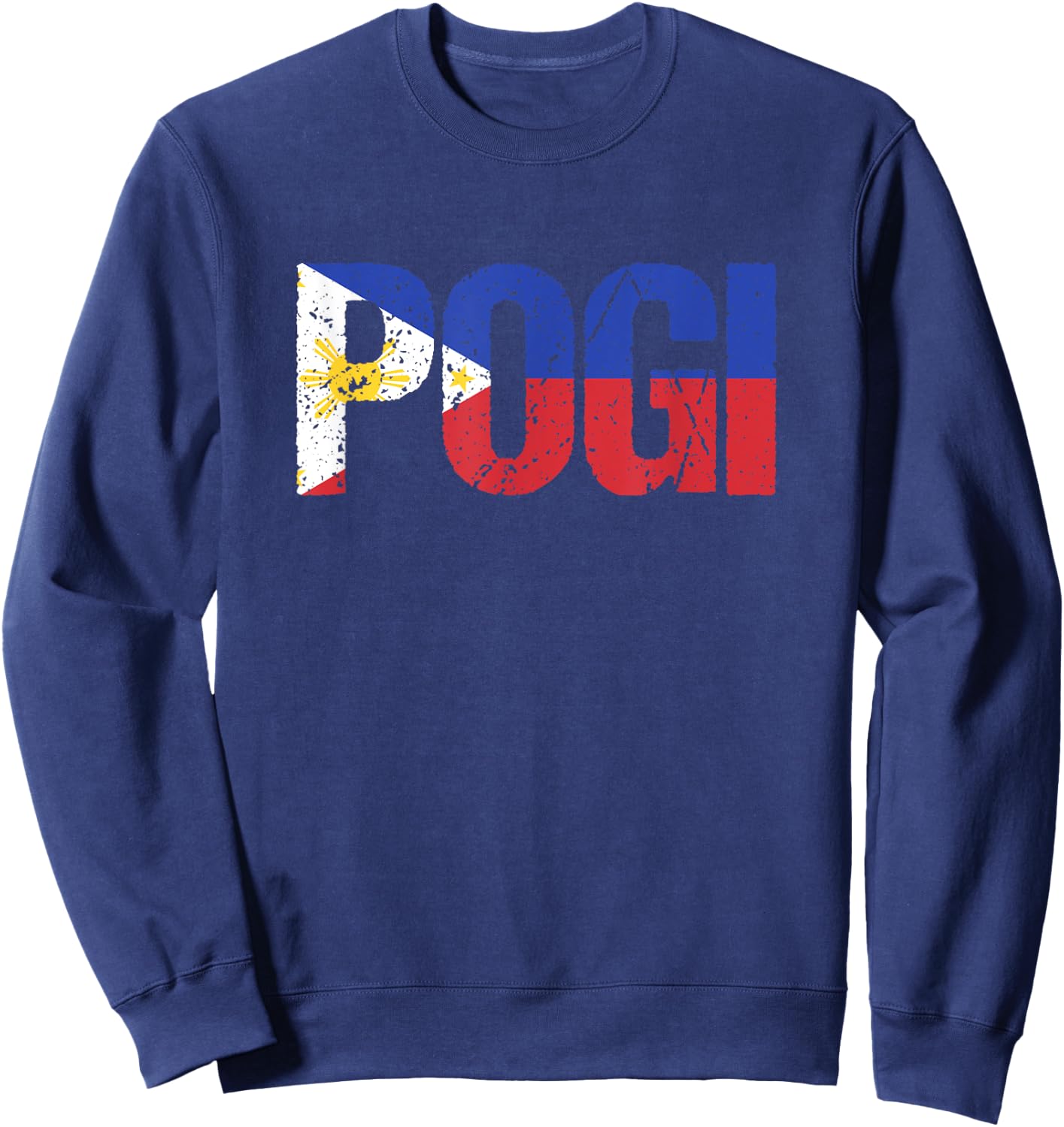 Pogi Handsome Philippines Pinoy Filipino Sweatshirt - Sweatshirt | Navy
