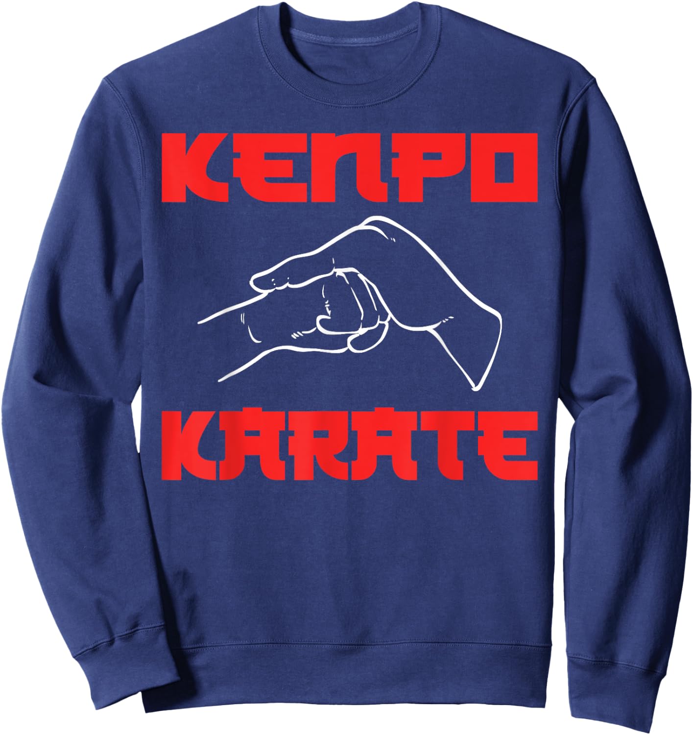 Kenpo Karate Martial Artist Sweatshirt - Sweatshirt | Navy