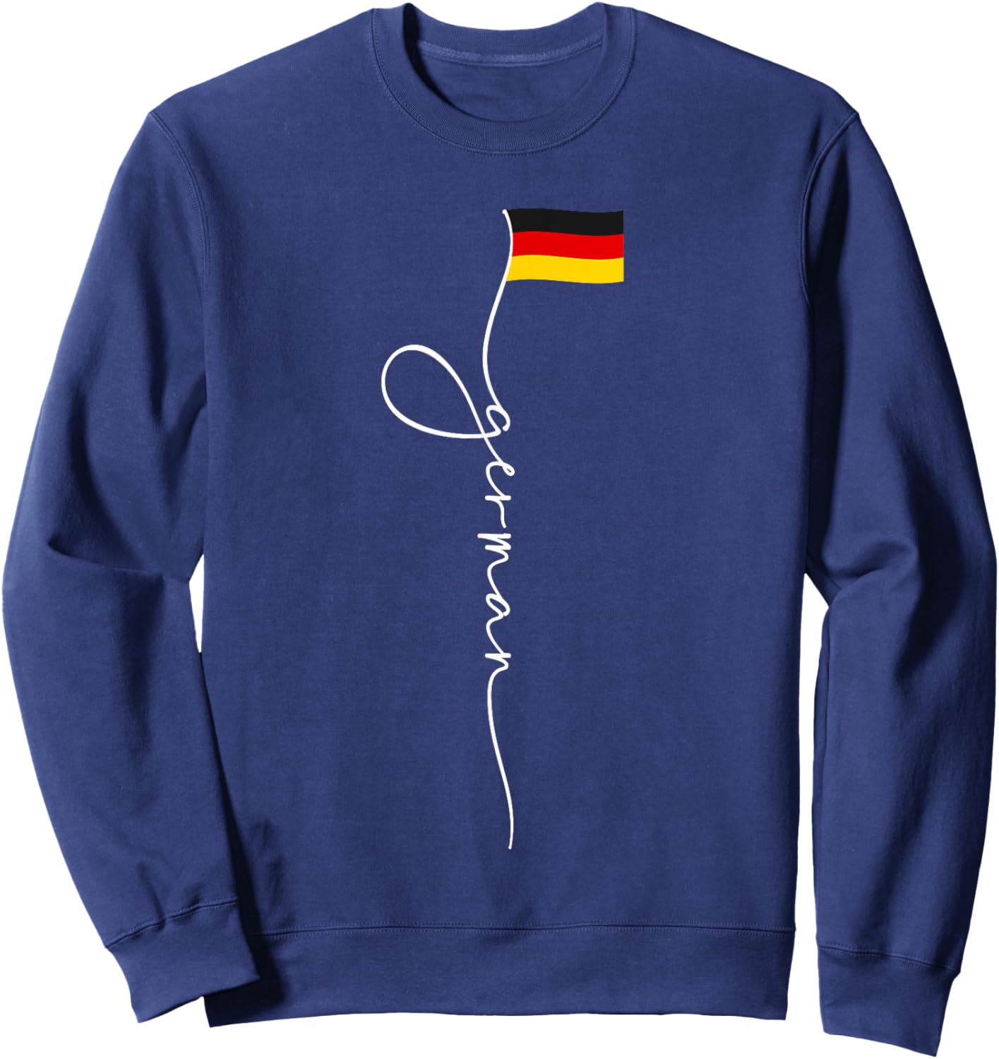 Germany Signature German Flag Sweatshirt - Sweatshirt | Navy