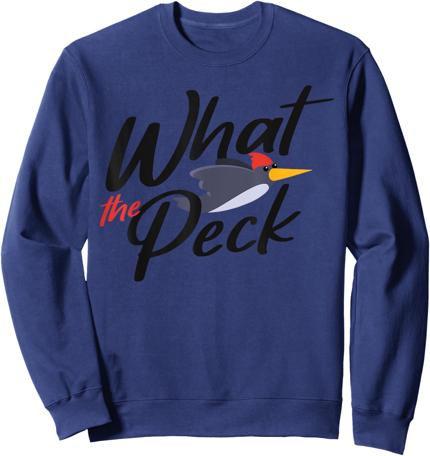 Birdwatching - What the Peck Sweatshirt - Sweatshirt | Navy