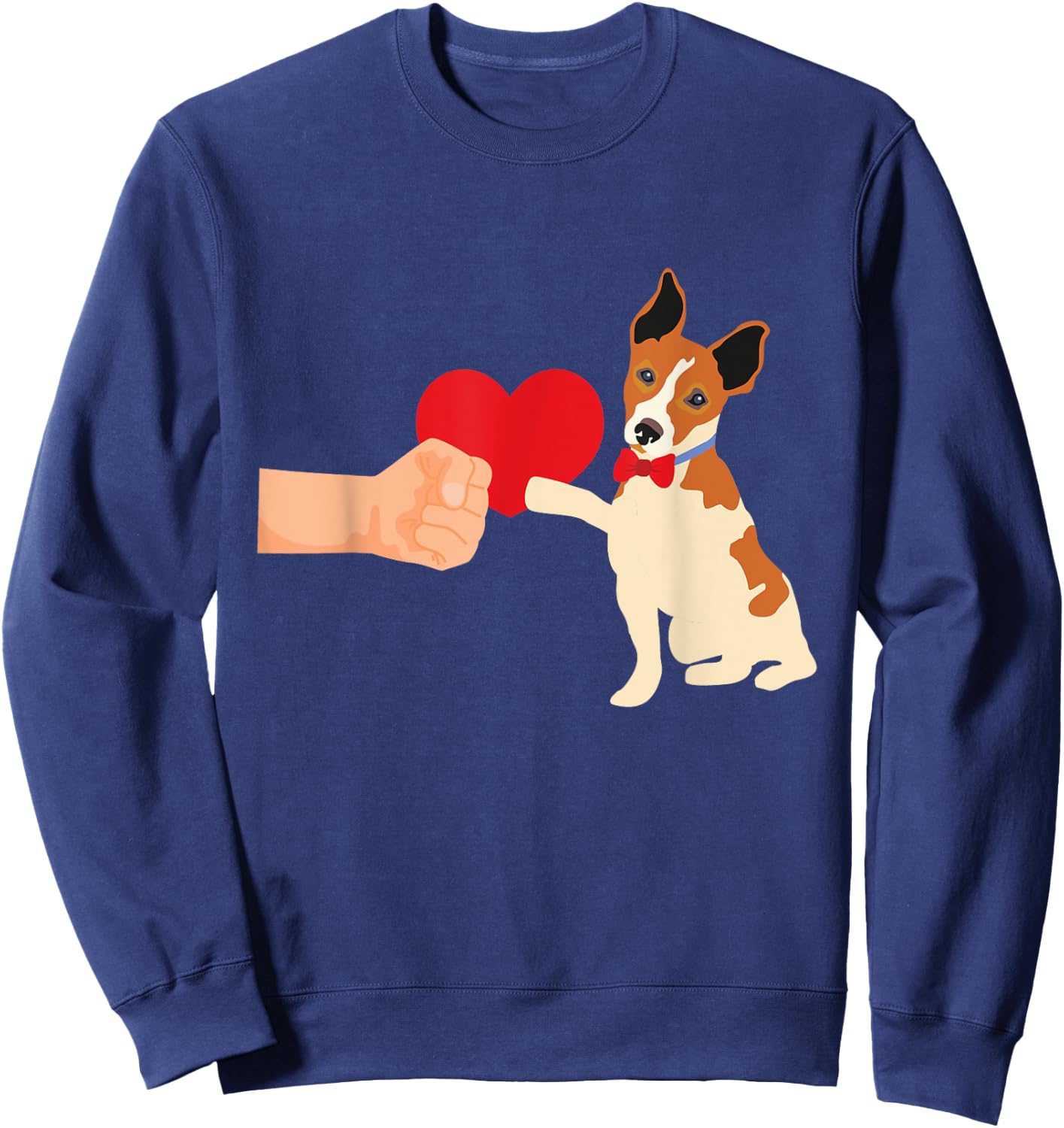 Jack Russell Terrier Love - Dog Lover Pet Owner Puppy Sweatshirt - Sweatshirt | Navy