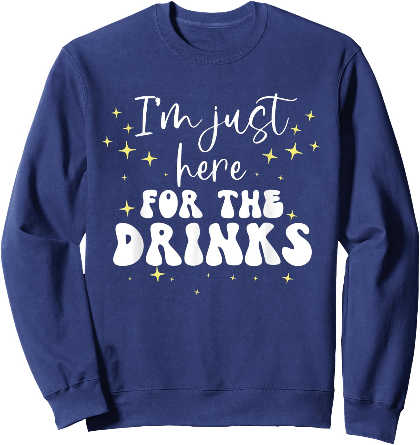 Just Here For The Drinks Halloween Group Matching Costumes Sweatshirt - Sweatshirt | Navy