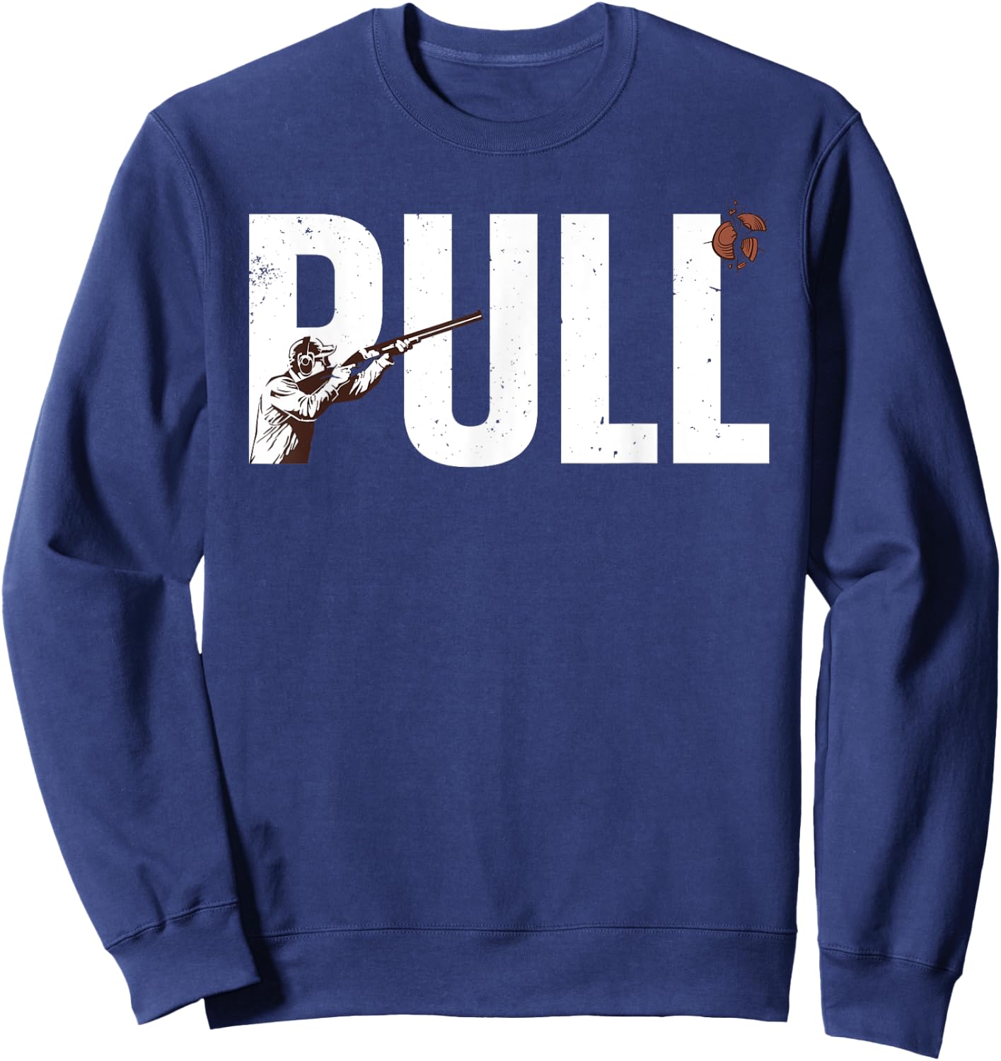 Cool Clay Shooting Women Clay Trap Skeet Shooting Sweatshirt - Sweatshirt | Navy