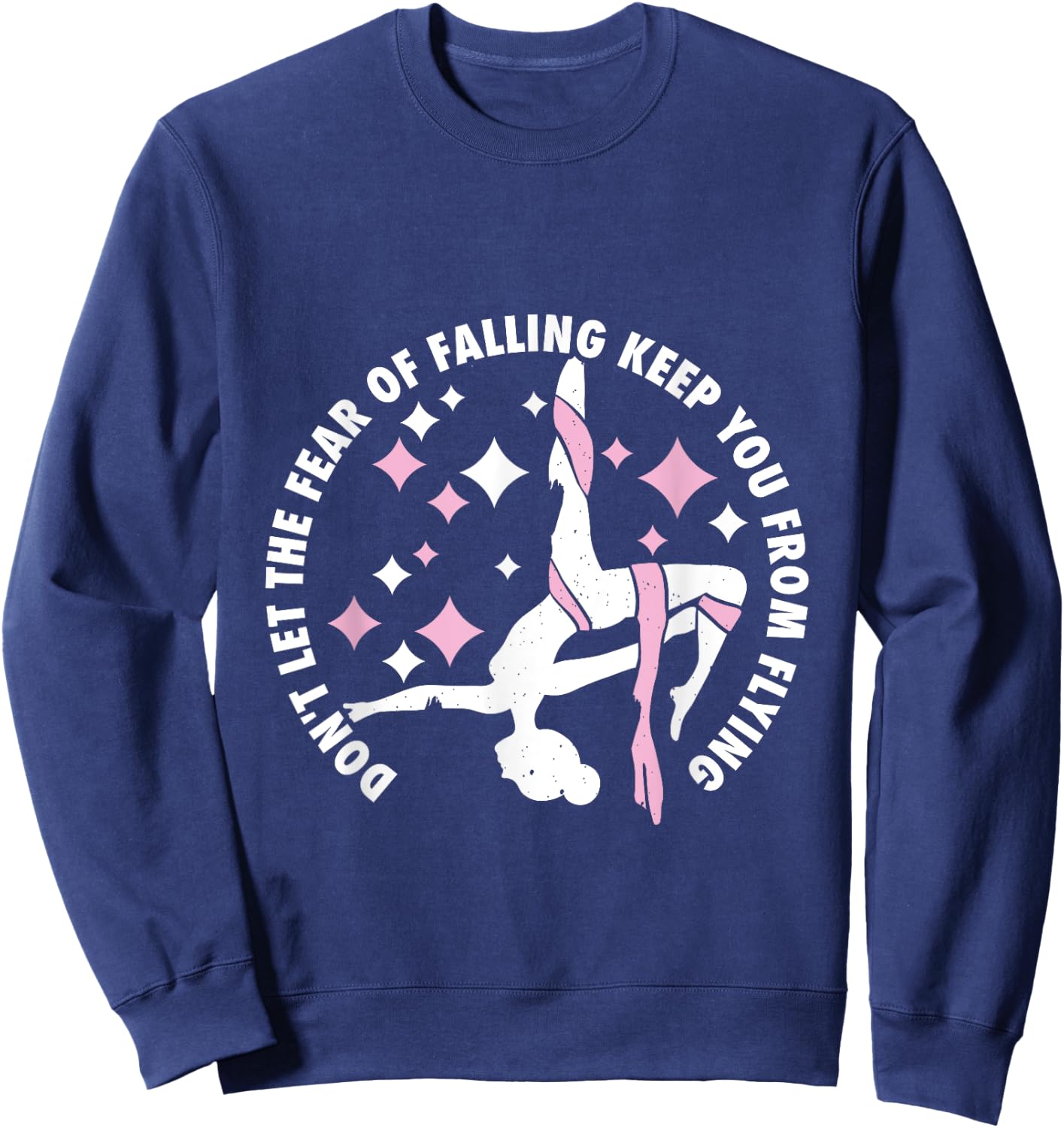 Aerialist | Aerial Yoga | Circus Artist from Silk Acrobatics Sweatshirt - Sweatshirt | Navy