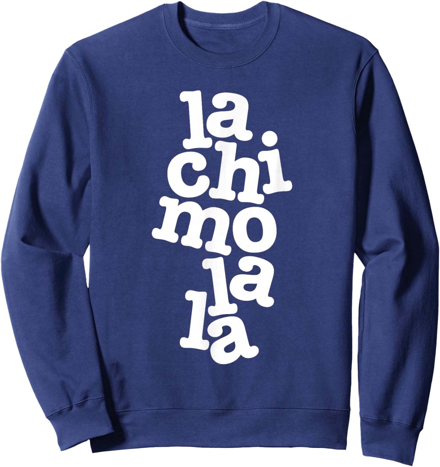 Lachimolala Funny K Pop Fan Joke Fandom Korean Music Sweatshirt - Sweatshirt | Navy
