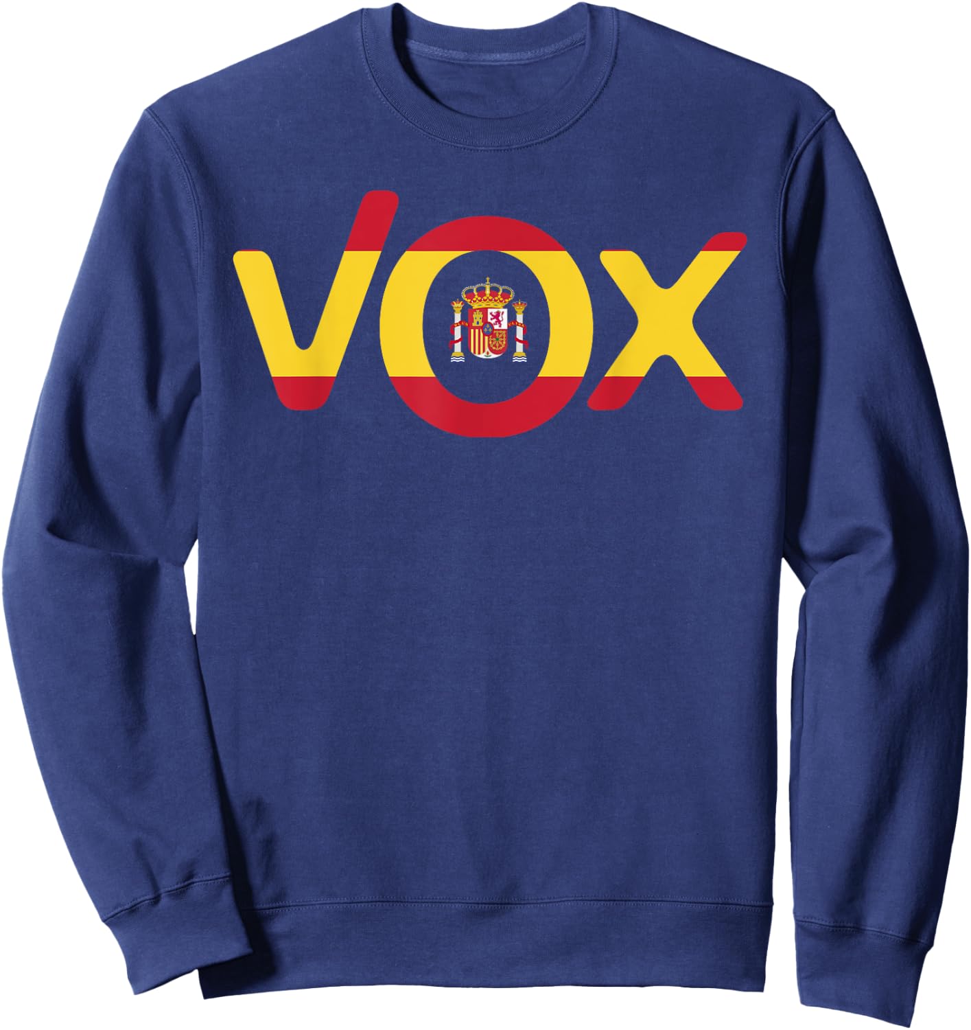 Vox Political Party Spain Viva Sweatshirt - Sweatshirt | Navy