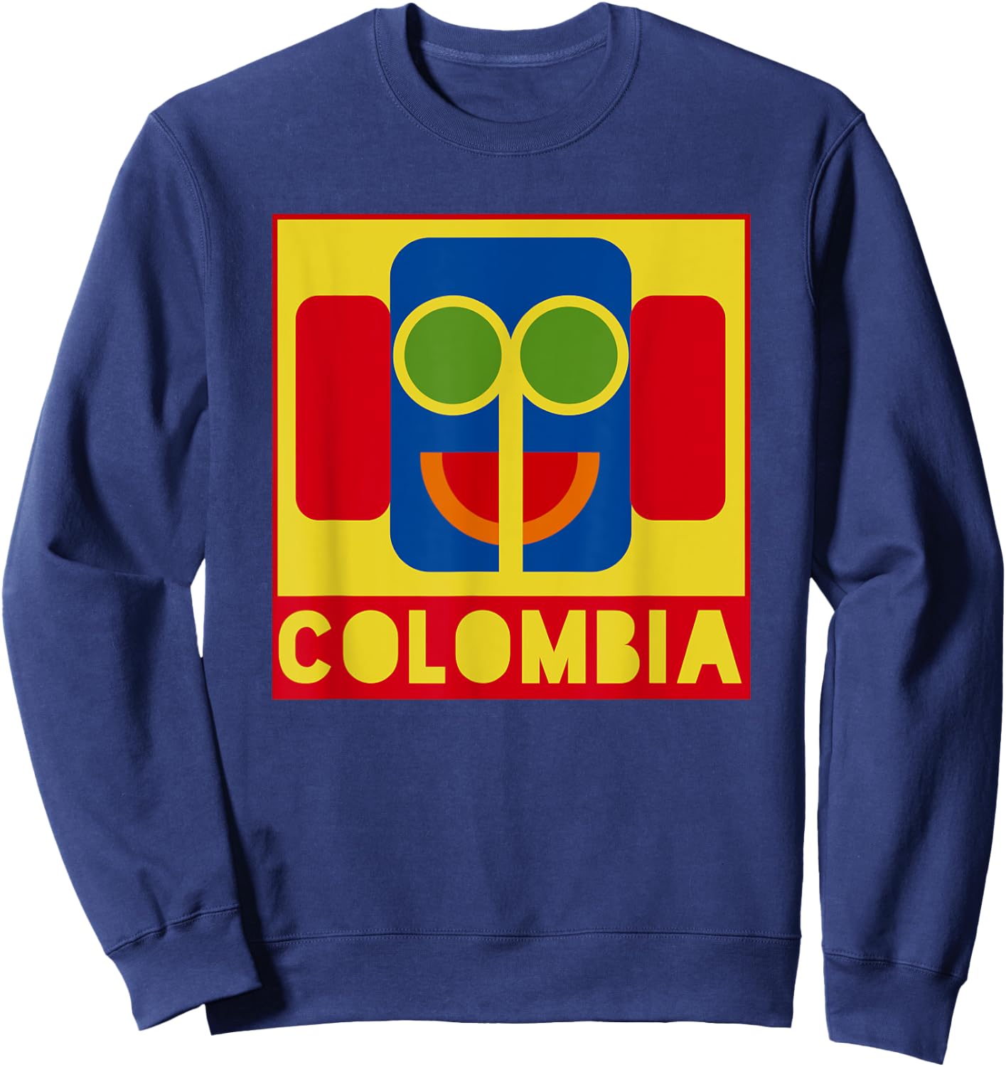 Marimonda Colombia Spider Monkey Barranquilla Colombian Sweatshirt - Sweatshirt | Navy
