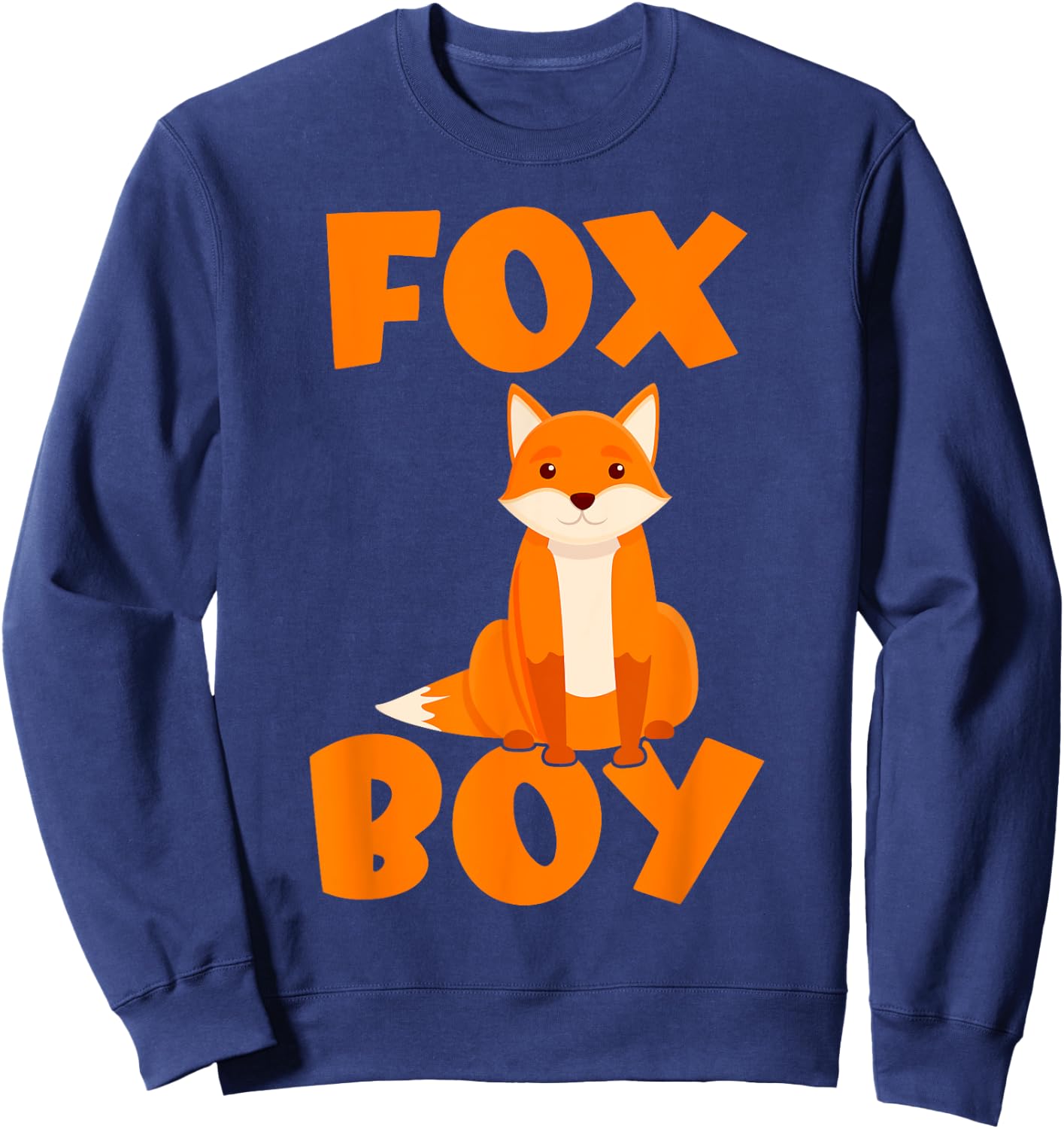 Fox Boy Sweatshirt - Sweatshirt | Navy