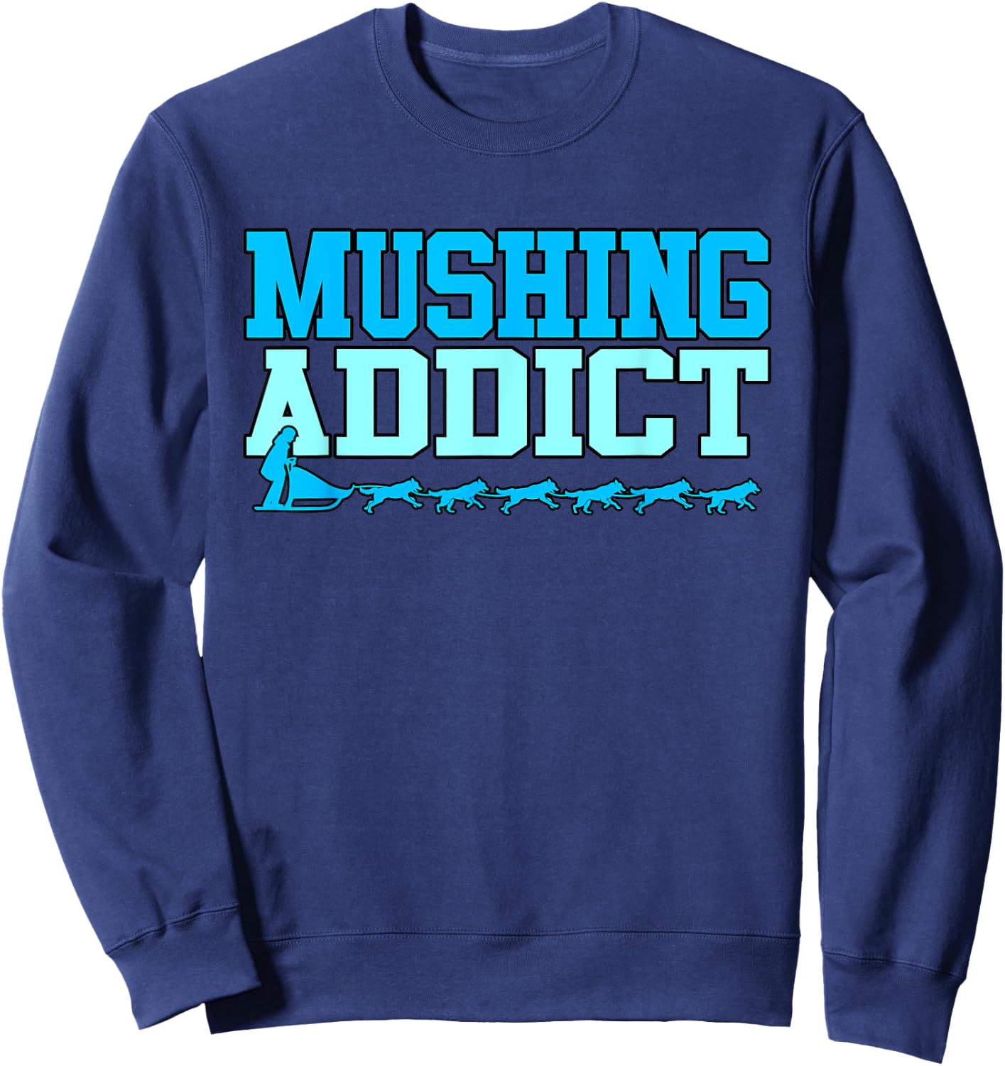 Mushing Addict Sweatshirt - Sweatshirt | Navy