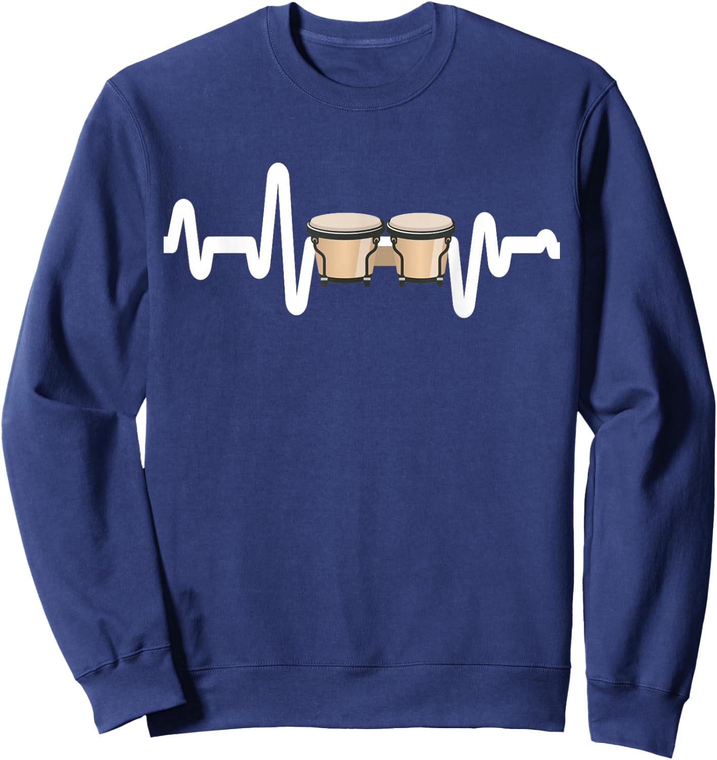 Bongo Hearbeat Sweatshirt - Sweatshirt | Navy