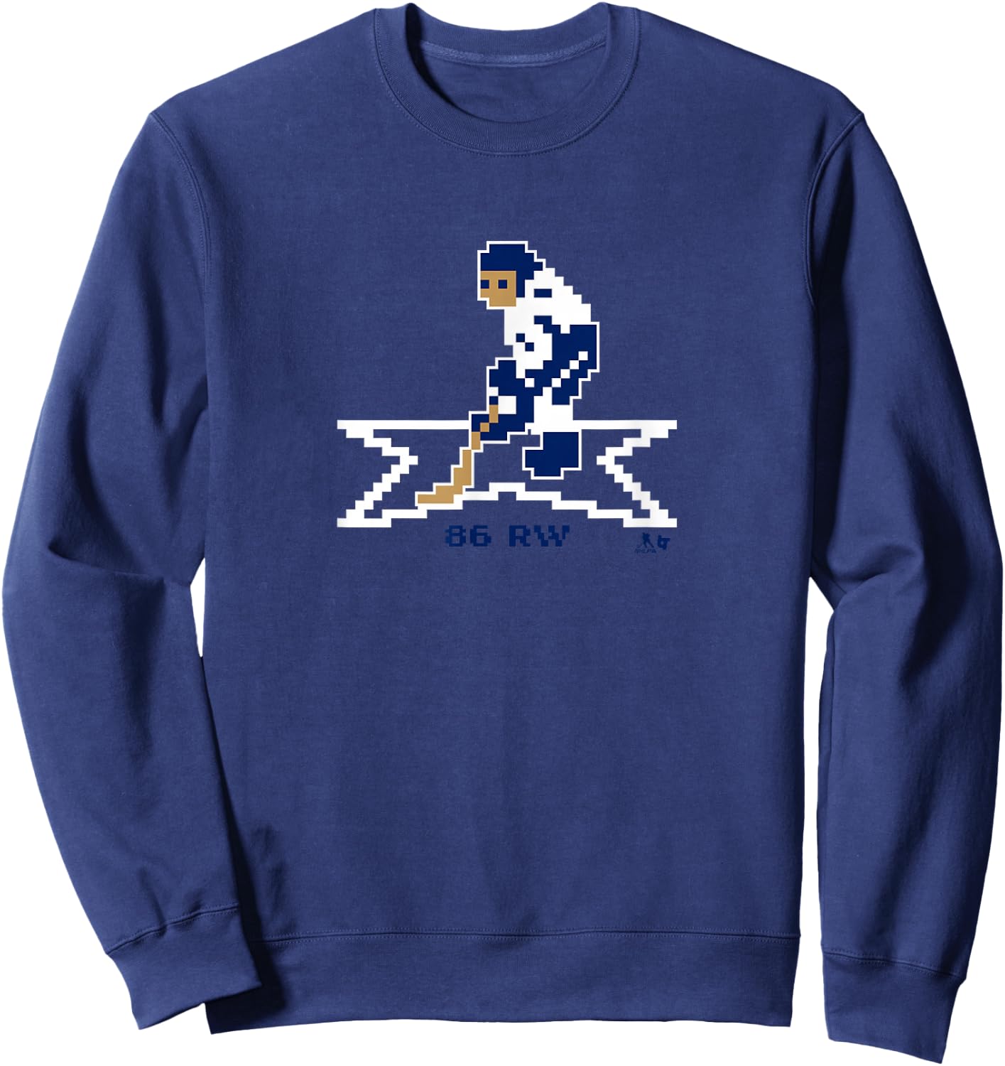 Nikita Kucherov: Throwback Hockey - Tampa Bay Hockey Sweatshirt - Sweatshirt | Navy
