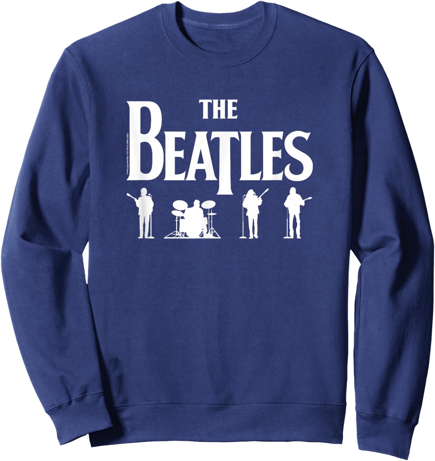 The Beatles - Let It Be Light Silhouettes Sweatshirt - Sweatshirt | Navy