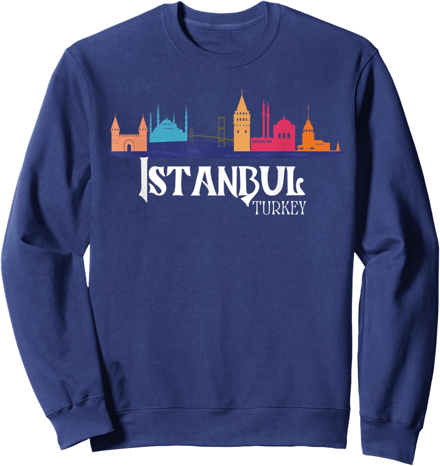 Istanbul Turkey Souvenir Sweatshirt - Sweatshirt | Navy