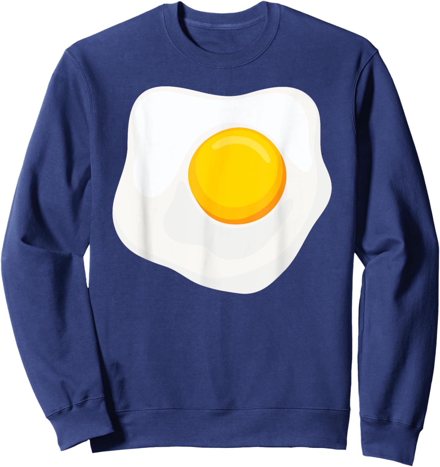 Funny Food Halloween Costume Egg costume Adult Kids Toast Sweatshirt - Sweatshirt | Navy
