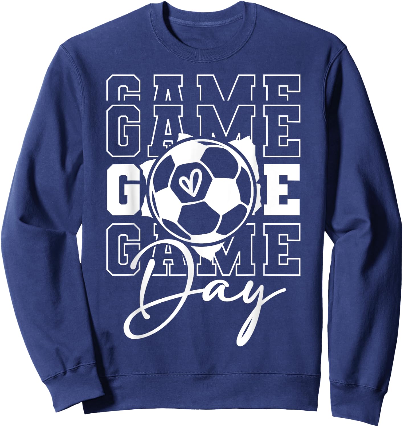 Game Day Soccer Sweatshirt - Sweatshirt | Navy