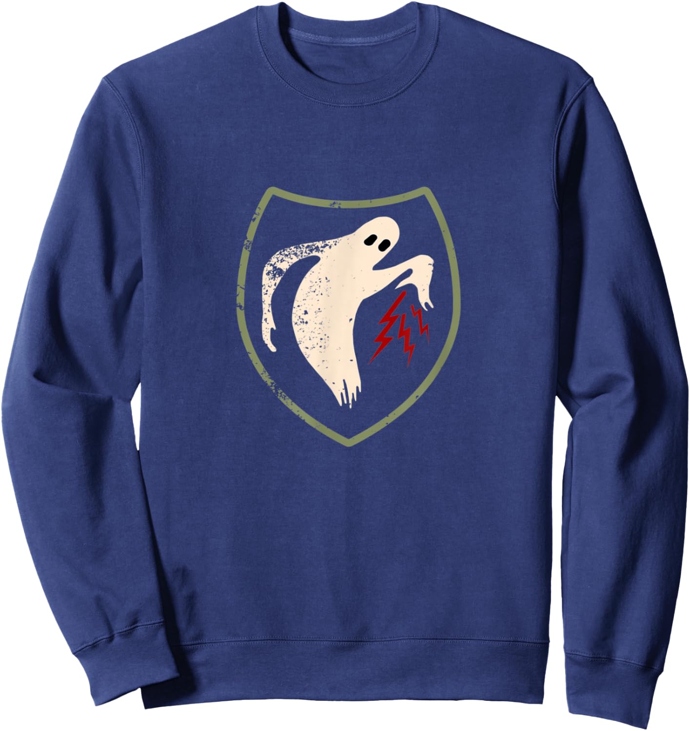 WWII Ghost Allied Unit 23rd Headquarters Special Troops Sweatshirt - Sweatshirt | Navy