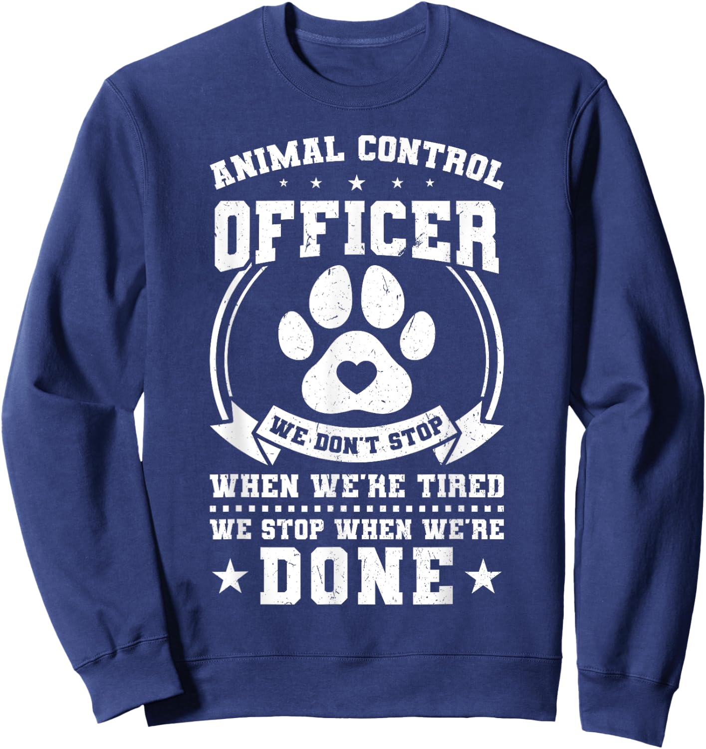 Animal Control Officer Sweatshirt - Sweatshirt | Navy