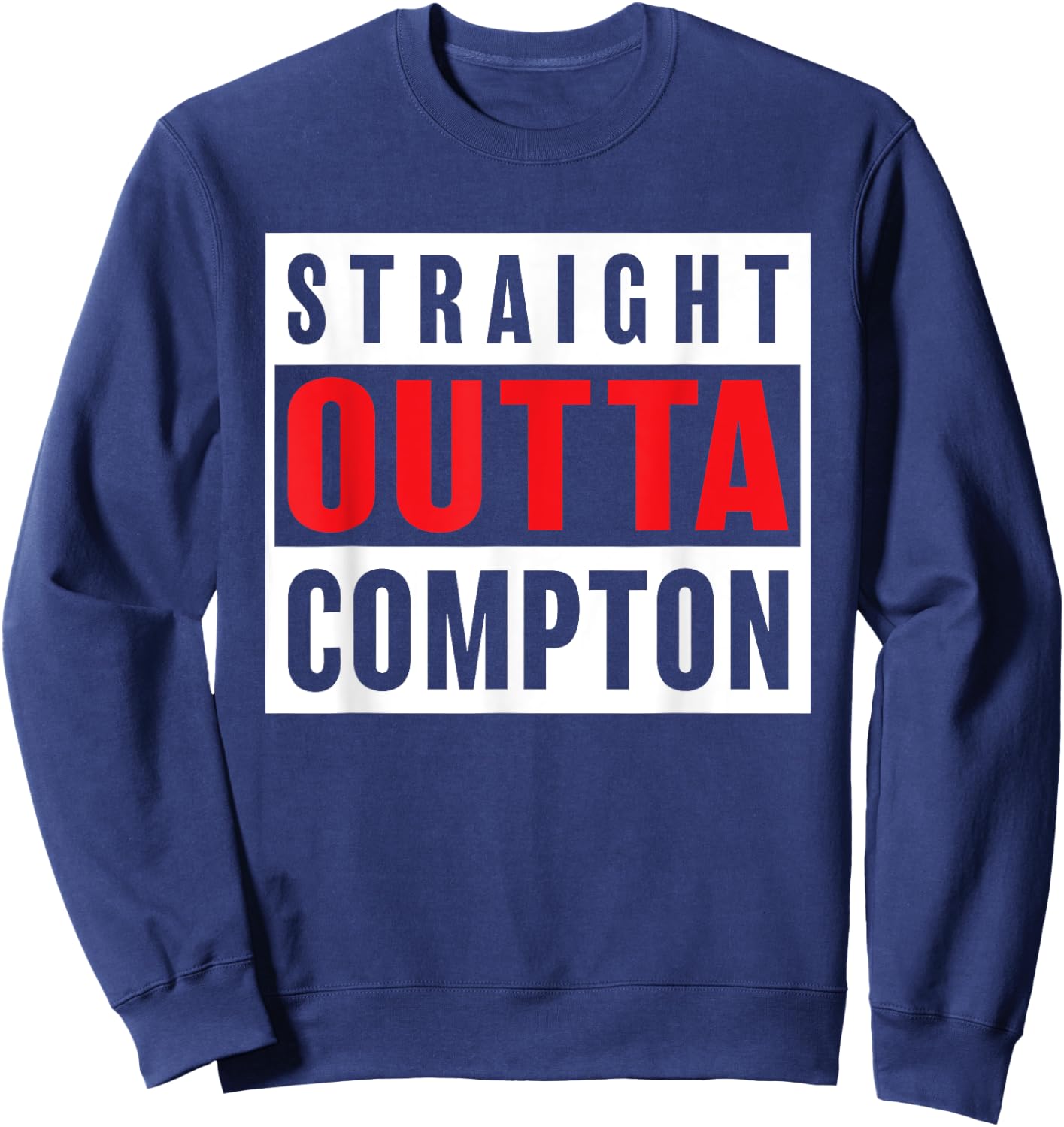 Straight Out Of Compton Sweatshirt - Sweatshirt | Navy
