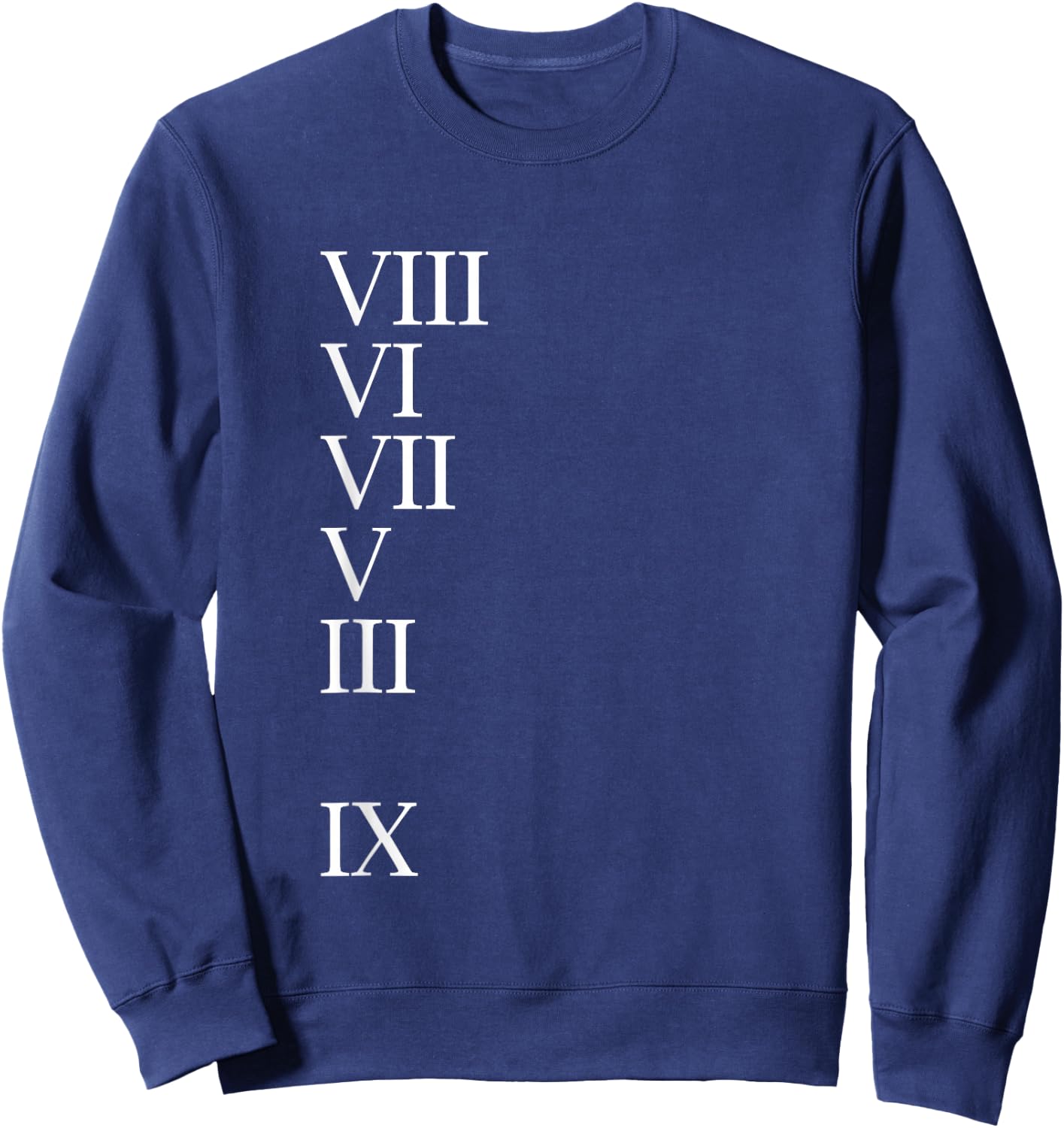 8675309 Nostalgic and Funny 80s Themed Sweatshirt - Sweatshirt | Navy