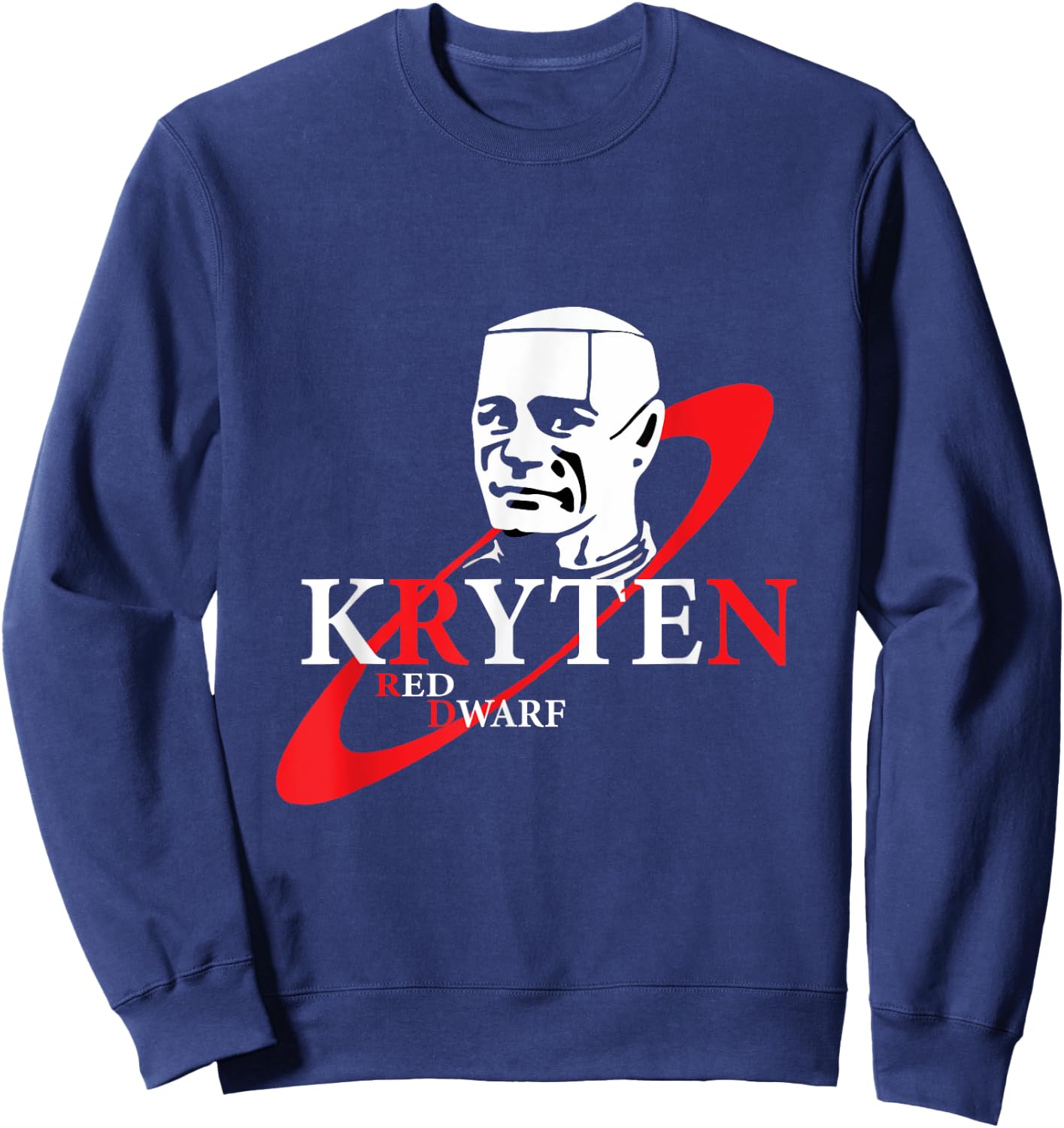 Kryten Red Dwarf Sweatshirt - Sweatshirt | Navy