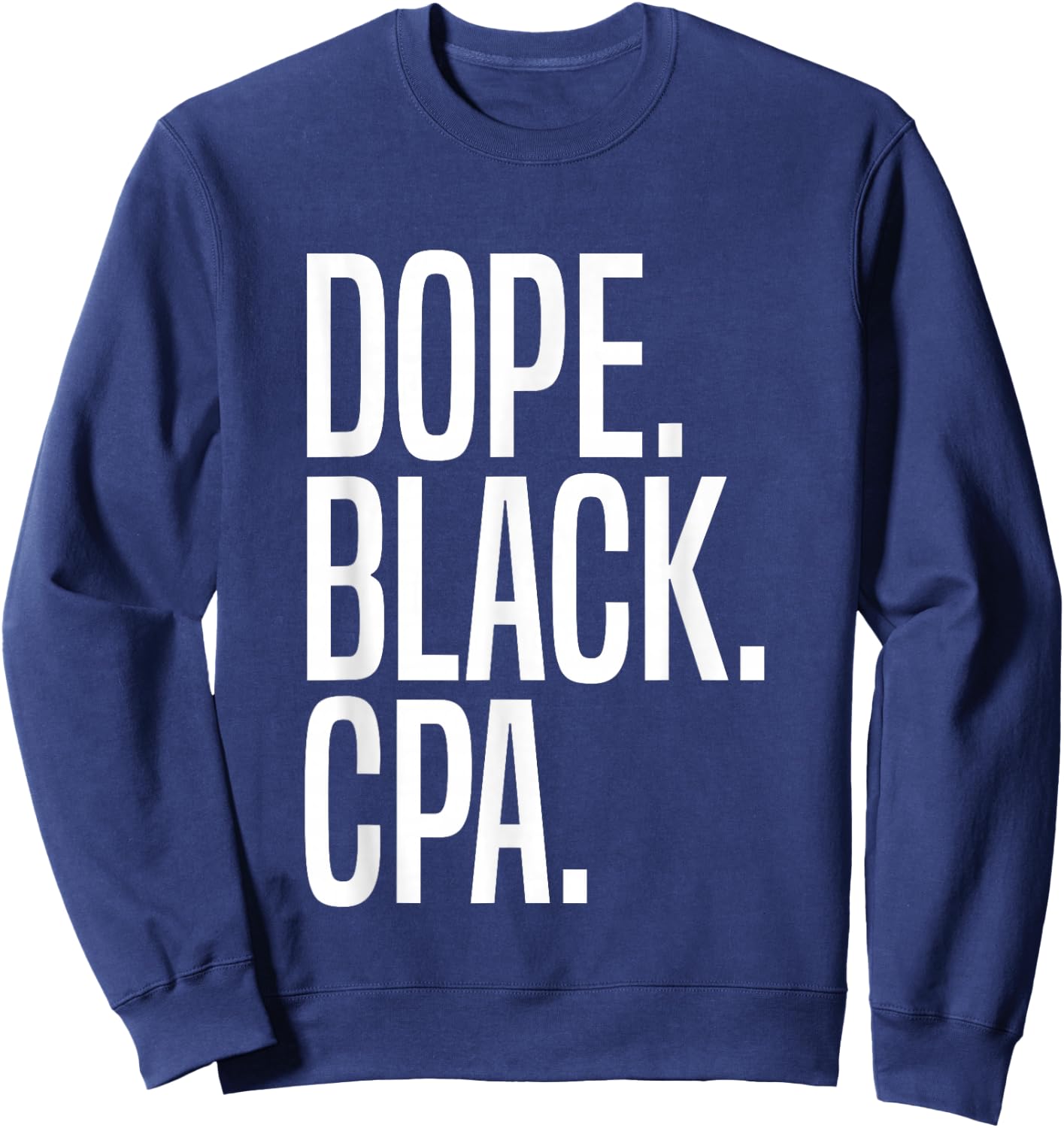 Dope Black CPA Sweatshirt - Sweatshirt | Navy