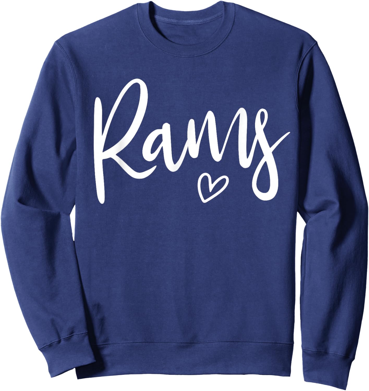 Rams Women's High School Sports Team Sweatshirt - Sweatshirt | Navy