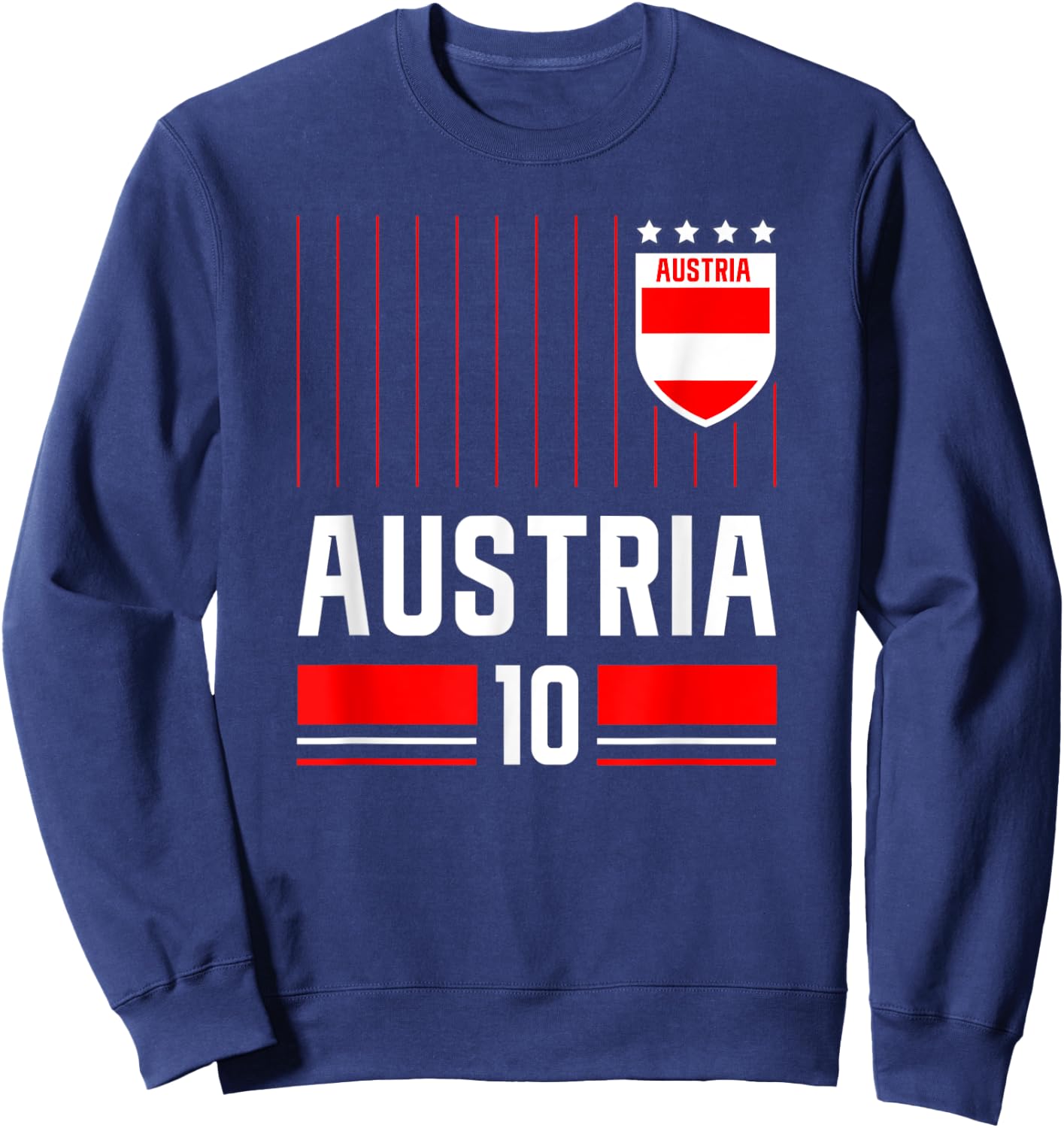 Austria Soccer Jersey 2020-2021 Sweatshirt - Sweatshirt | Navy
