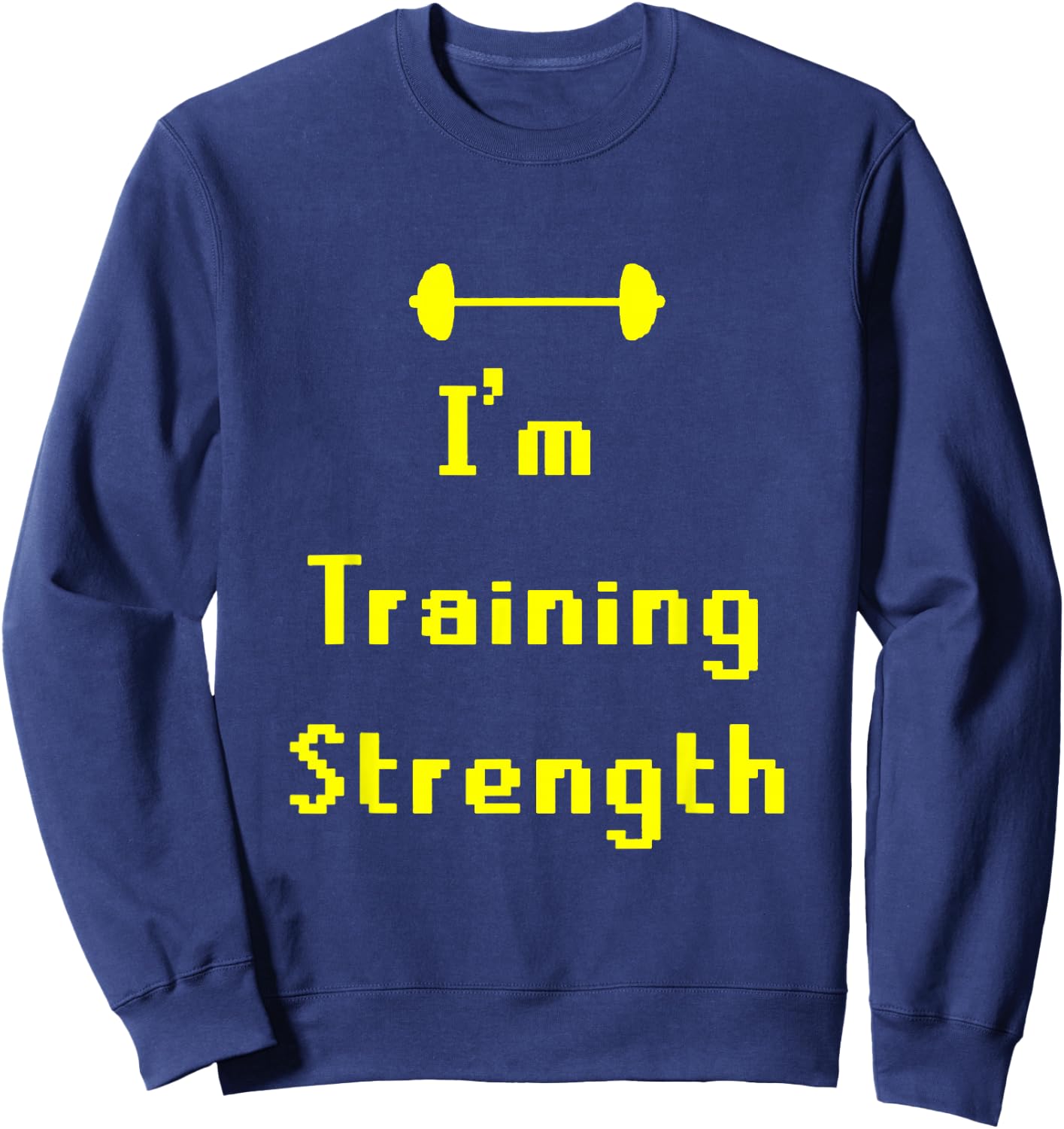 OSRS Training Strength Black Classic Fit Short Sleeve Solid -Adults Small Sweatshirt - Sweatshirt | Navy