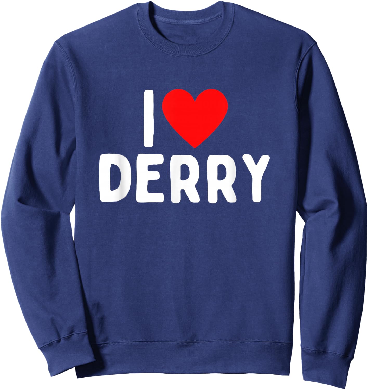I Love Derry Sweatshirt - Sweatshirt | Navy