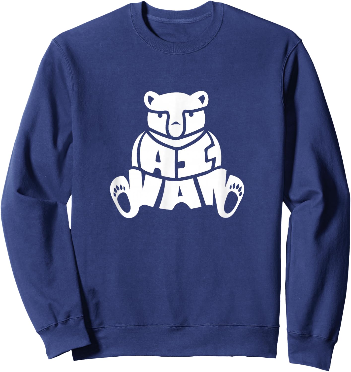 Taiwan Formosan Black Bear Word Art - Funny Animal Sweatshirt - Sweatshirt | Navy