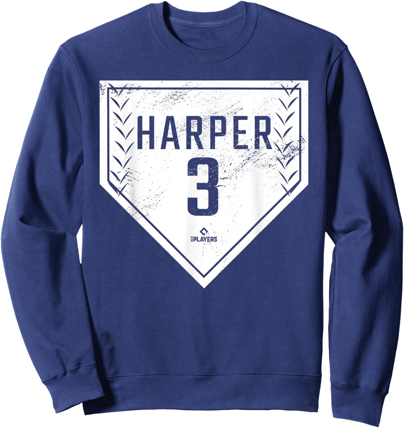 Home Plate Gameday Bryce Harper Philadelphia MLBPA Sweatshirt - Sweatshirt | Navy
