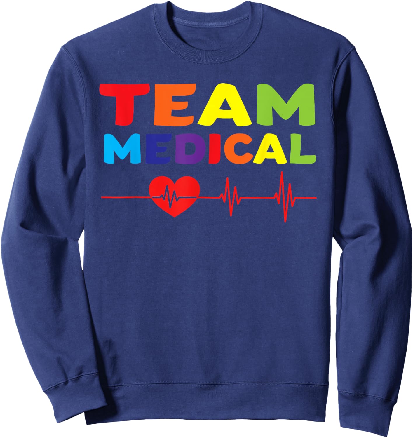 Team Medical Medical Team Sweatshirt - Sweatshirt | Navy