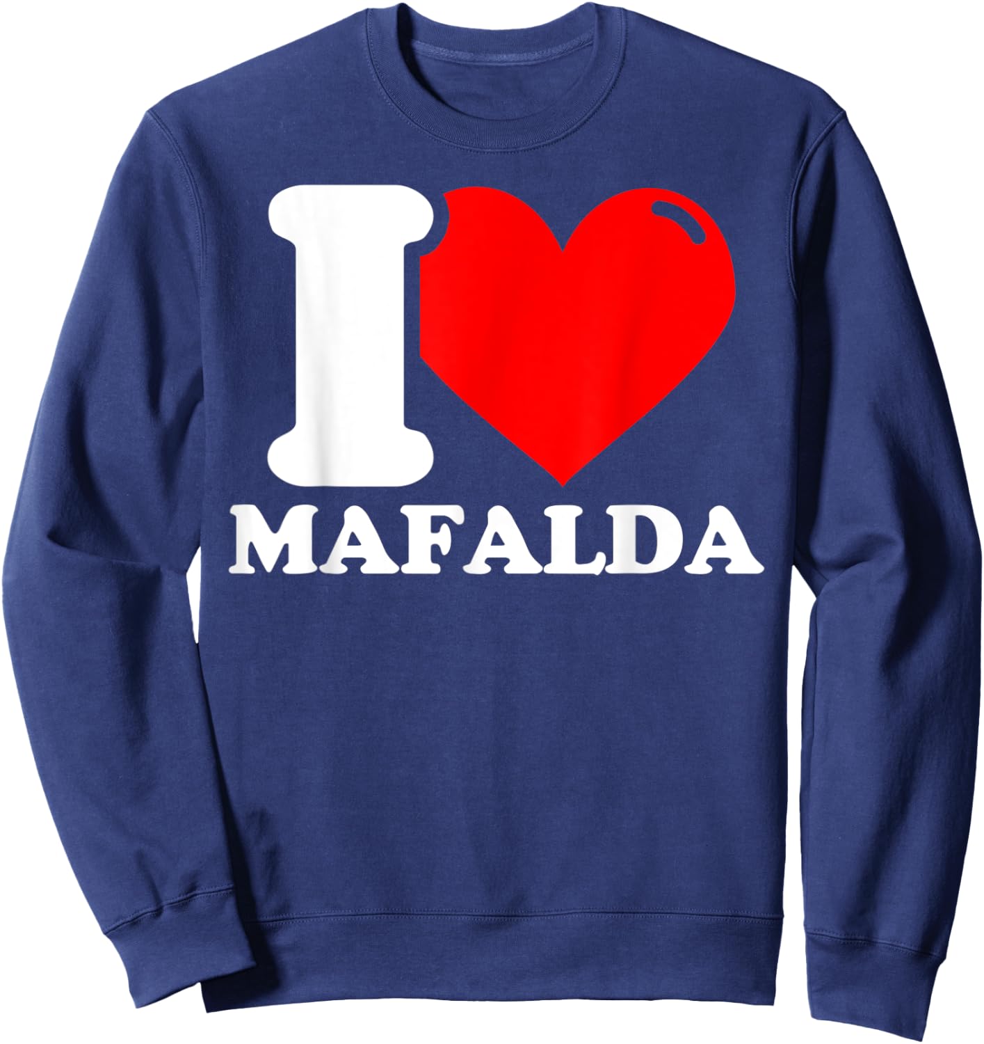 I love Mafalda Sweatshirt - Sweatshirt | Navy