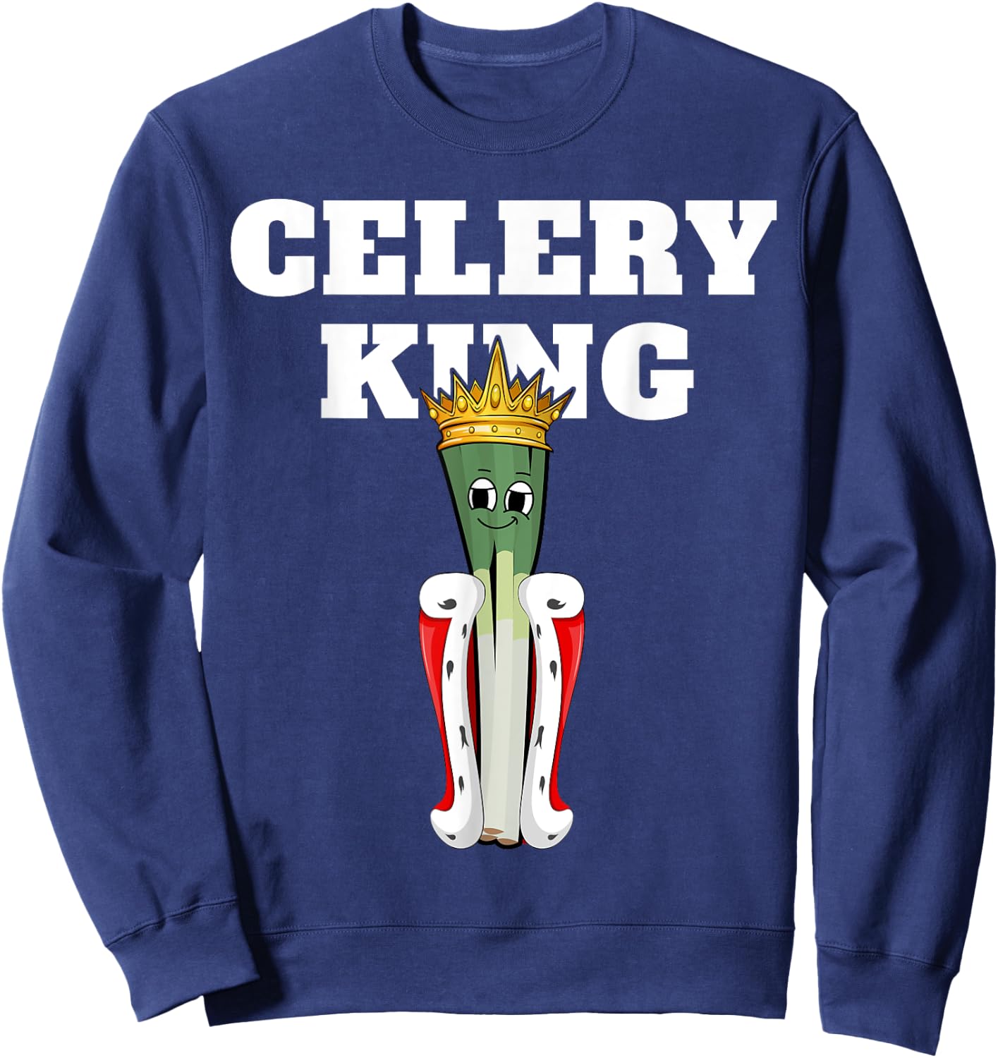 Celery King | Celery | Boys Celery Sweatshirt - Sweatshirt | Navy