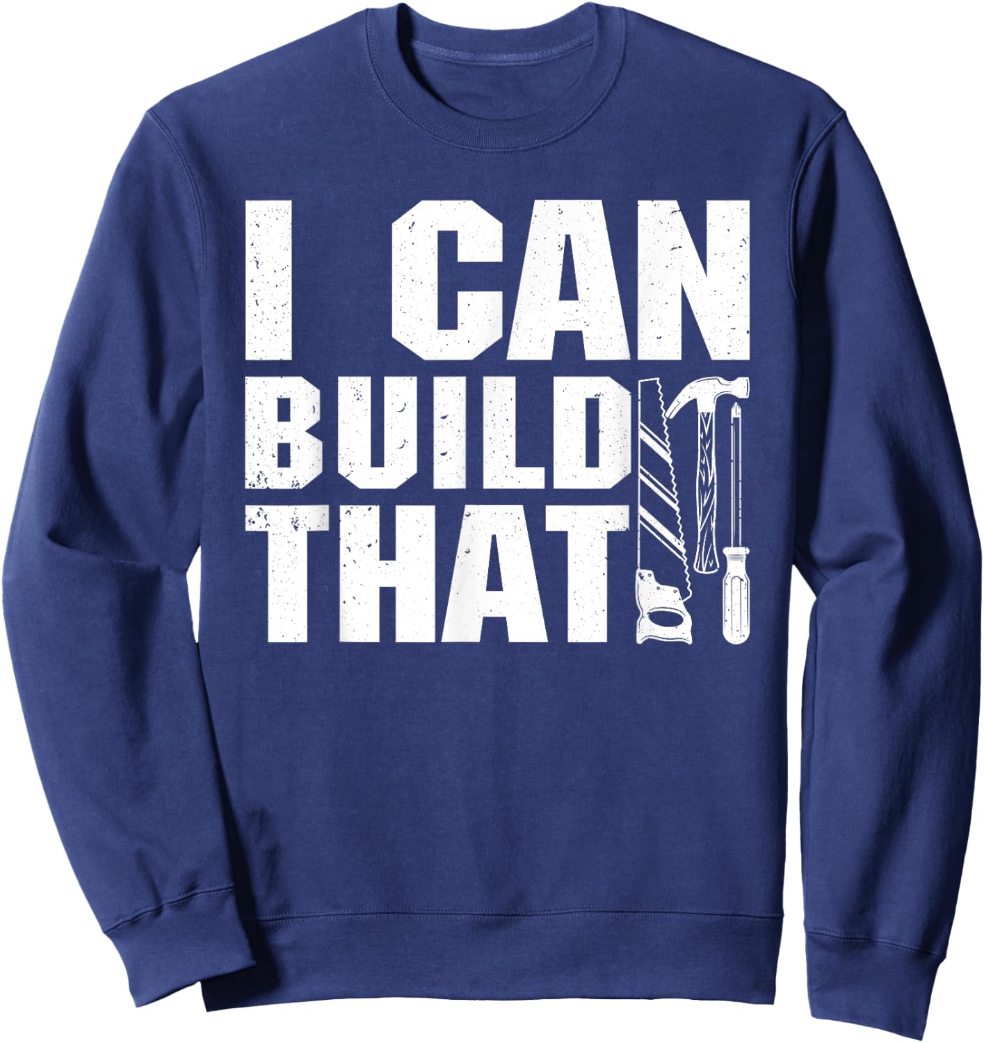 Cool Carpenter Dad Carpenters Woodworker Handyman Sweatshirt - Sweatshirt | Navy