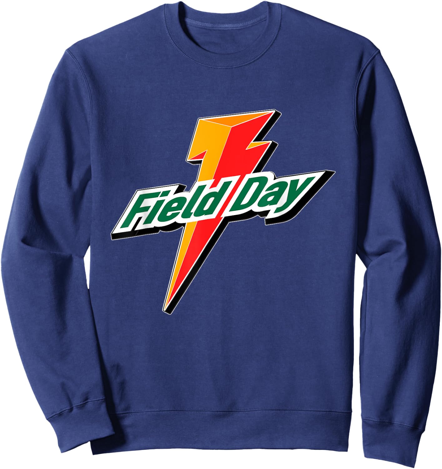 Fun Field-Day, Gym Class, Last-Day of School Gym Teacher Sweatshirt - Sweatshirt | Navy