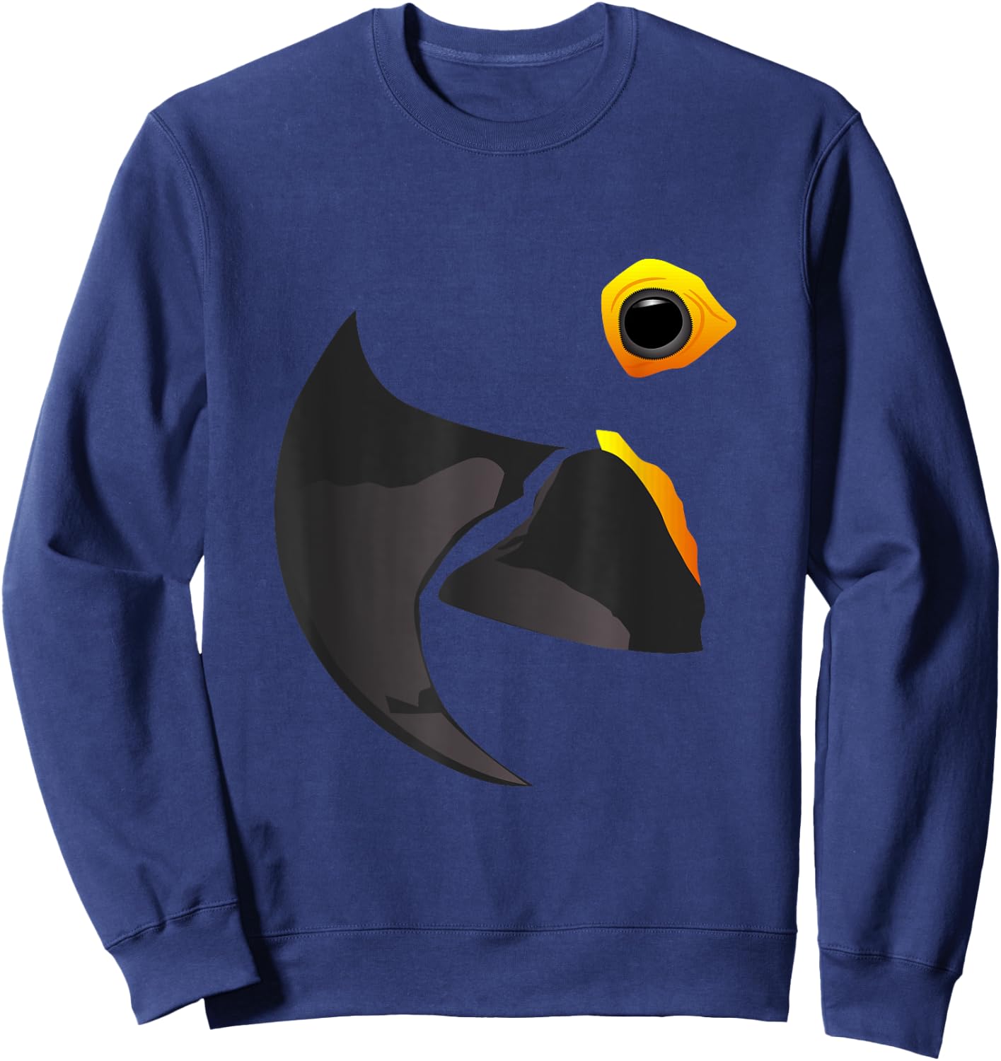 Hyacinth Blue Shirt Macaw Shirt Blue Macaw Shirt Parrot Sweatshirt - Sweatshirt | Navy