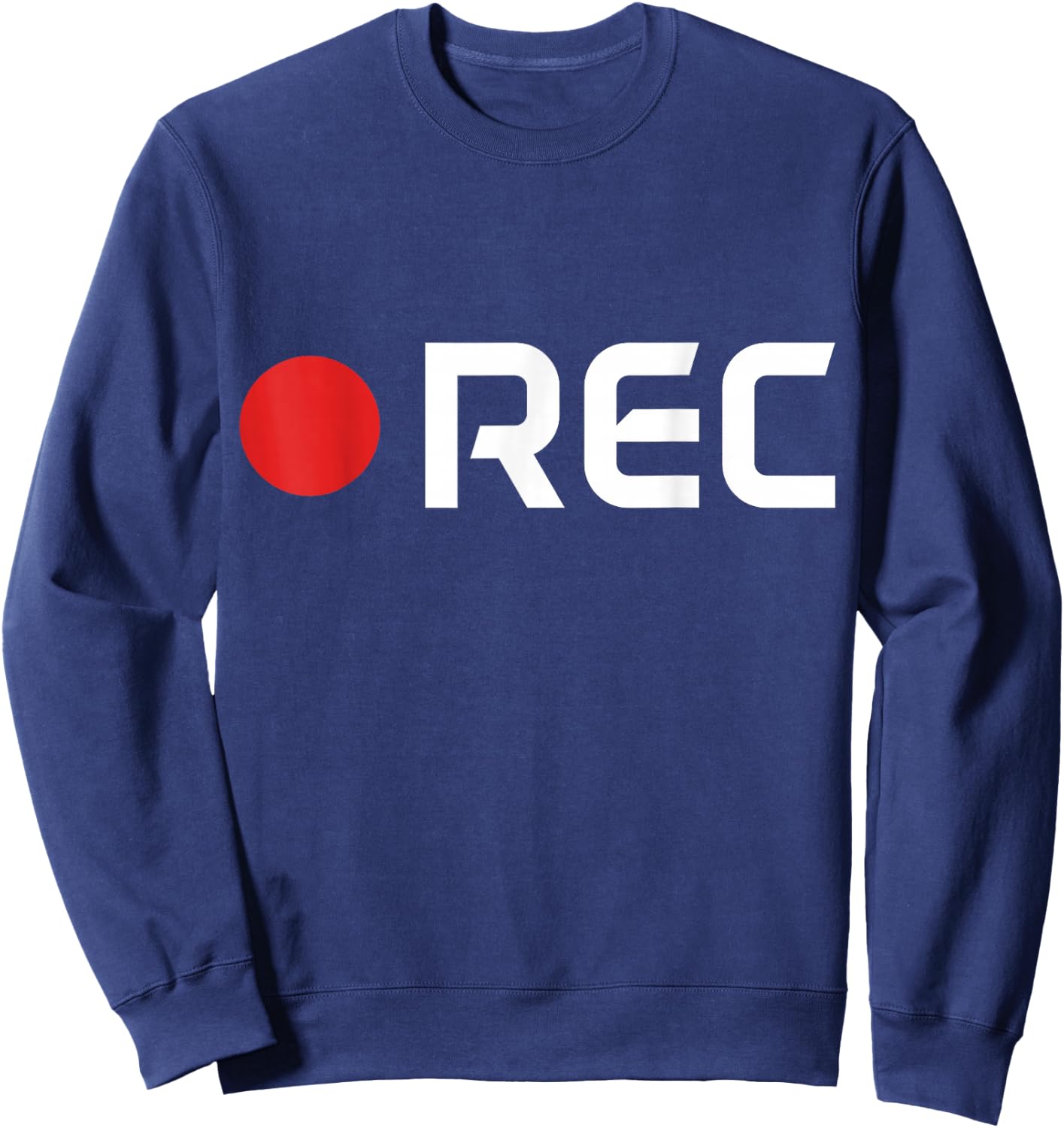 Cameraman REC Camera Man Film Movie Director Filmmaker Sweatshirt - Sweatshirt | Navy