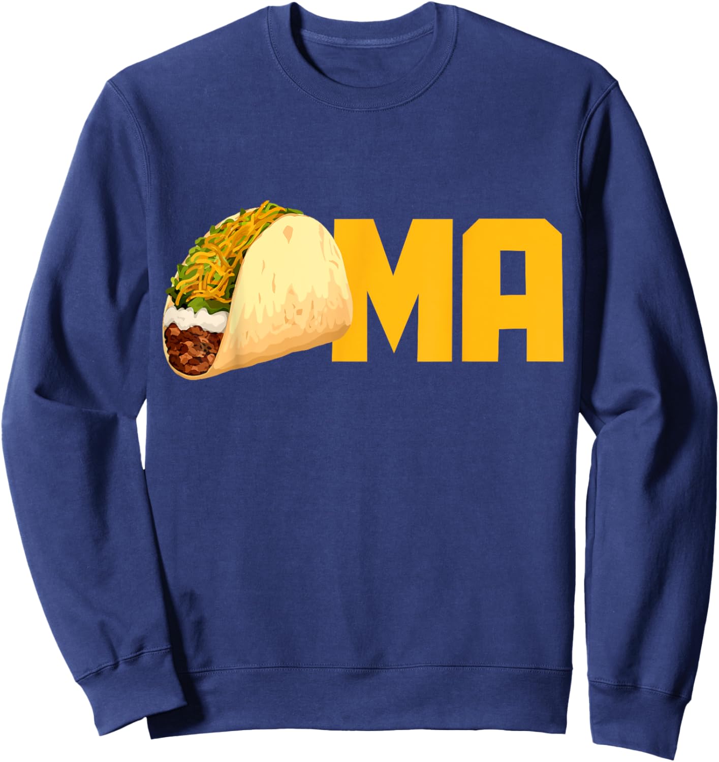 Tacoma Washington Taco Ma Funny Vintage Pride Sweatshirt - Sweatshirt | Navy