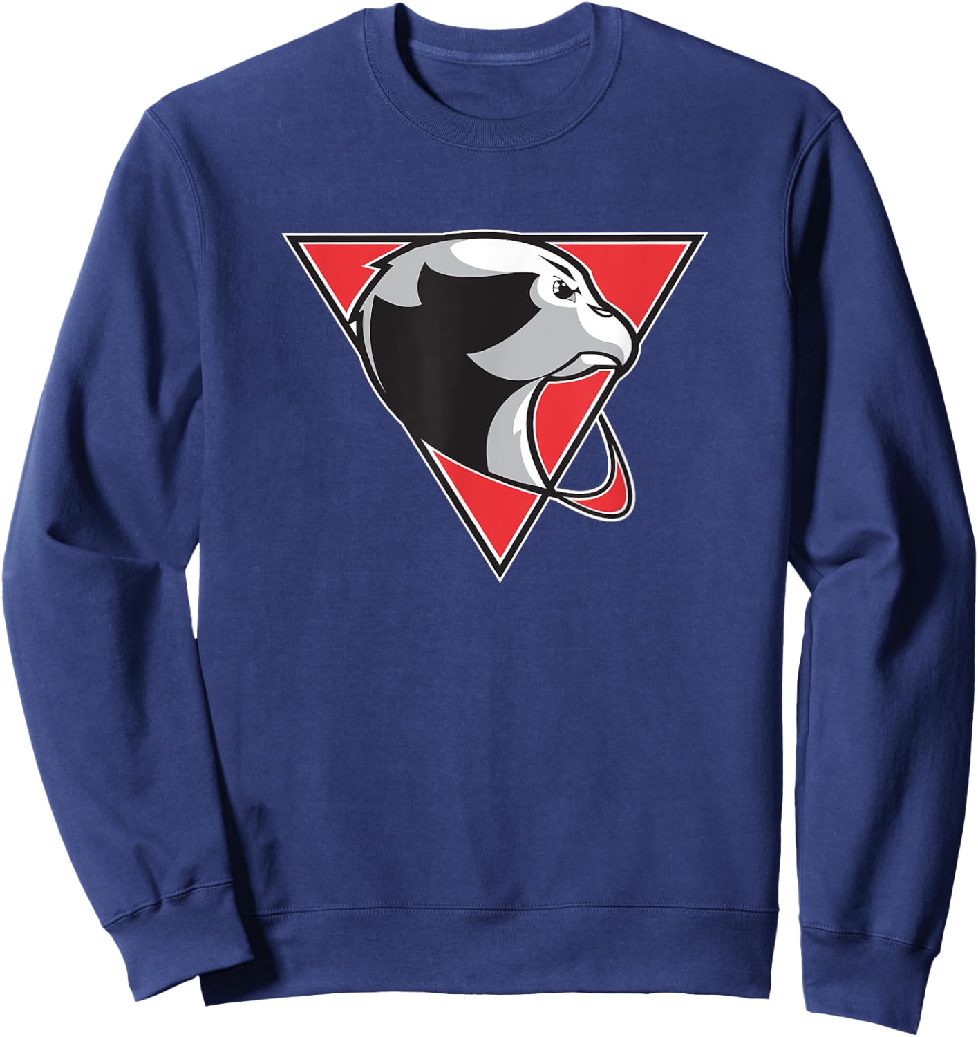 Retro Stockton State College Ospreys Athletics Logo Sweatshirt - Sweatshirt | Navy