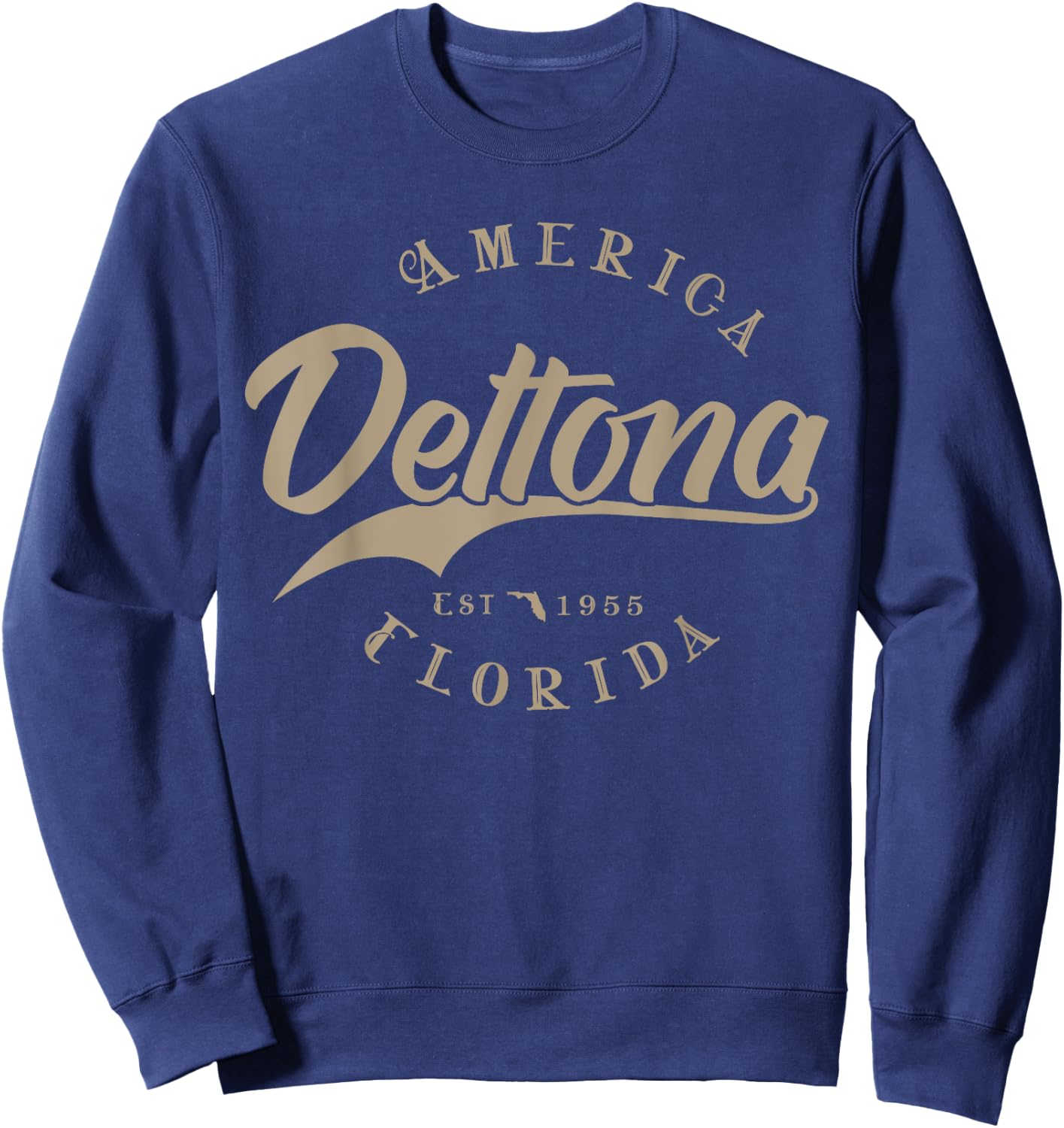Deltona FL | Florida Sweatshirt - Sweatshirt | Navy