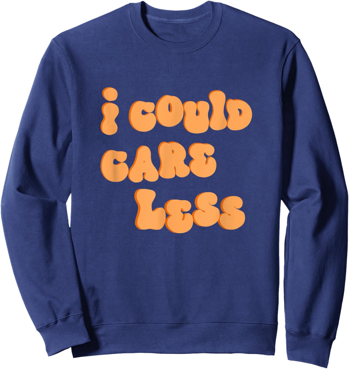 Groovy Fun Oversized Gym Pump Cover Women That Girl Sweatshirt - Sweatshirt | Navy
