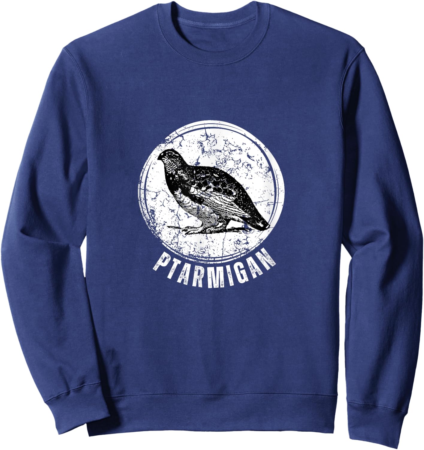 Ptarmigan Hunting Upland Game Hunting Sweatshirt - Sweatshirt | Navy
