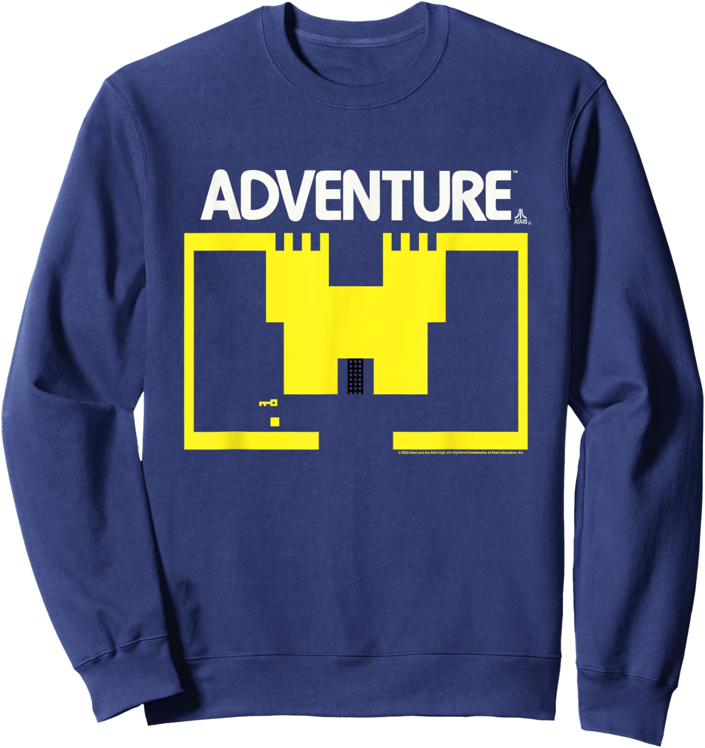 Atari Adventure Screen Art Sweatshirt - Sweatshirt | Navy