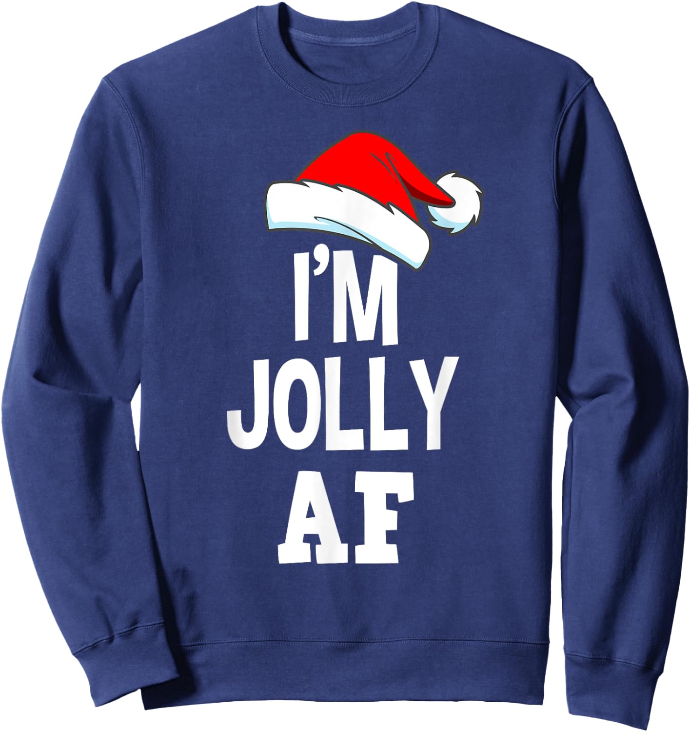 Christmas Adult Shirt, Naughty Christmas Pajama, Men Women Sweatshirt - Sweatshirt | Navy