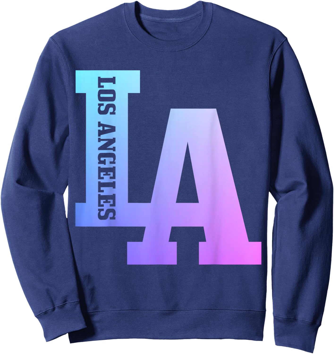 Los Angeles California LA Vintage Pride Sweatshirt - Sweatshirt | Navy